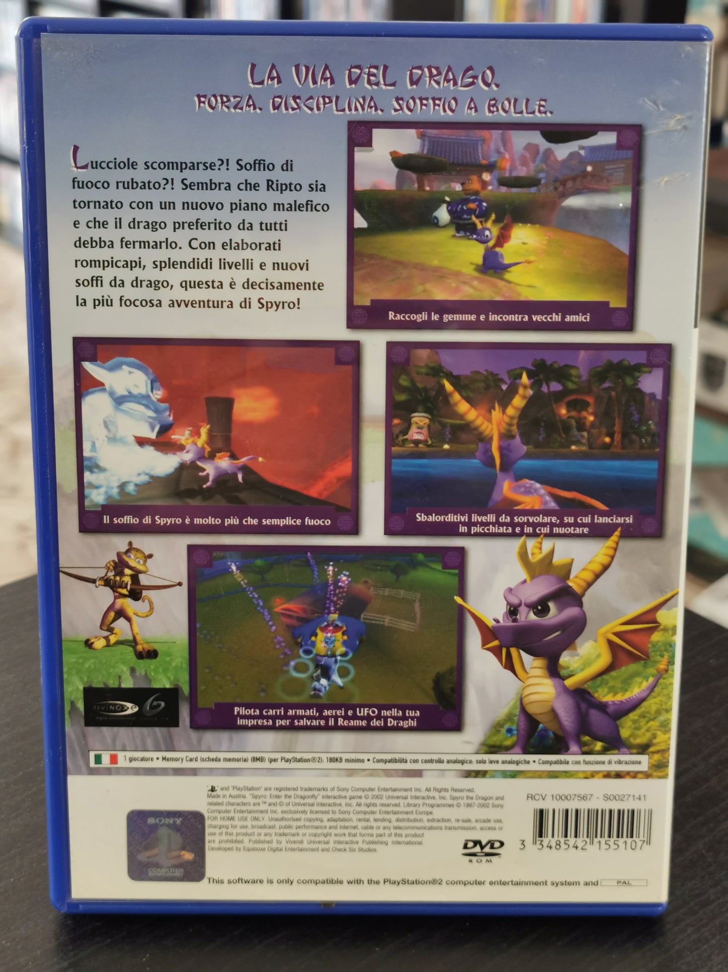 Spyro: Enter The Dragonfly (PS2)