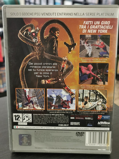 Spider-Man 2 (PS2) - Platinum