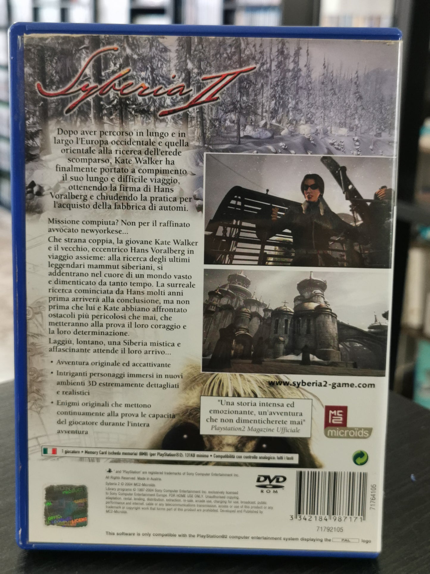 Siberia II (PS2)