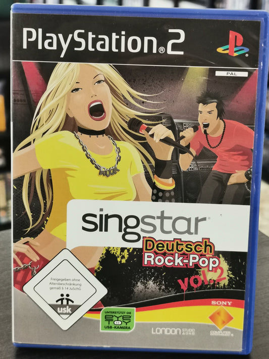 SingStar Deutsch Rock-Pop Vol. 2 (PS2)