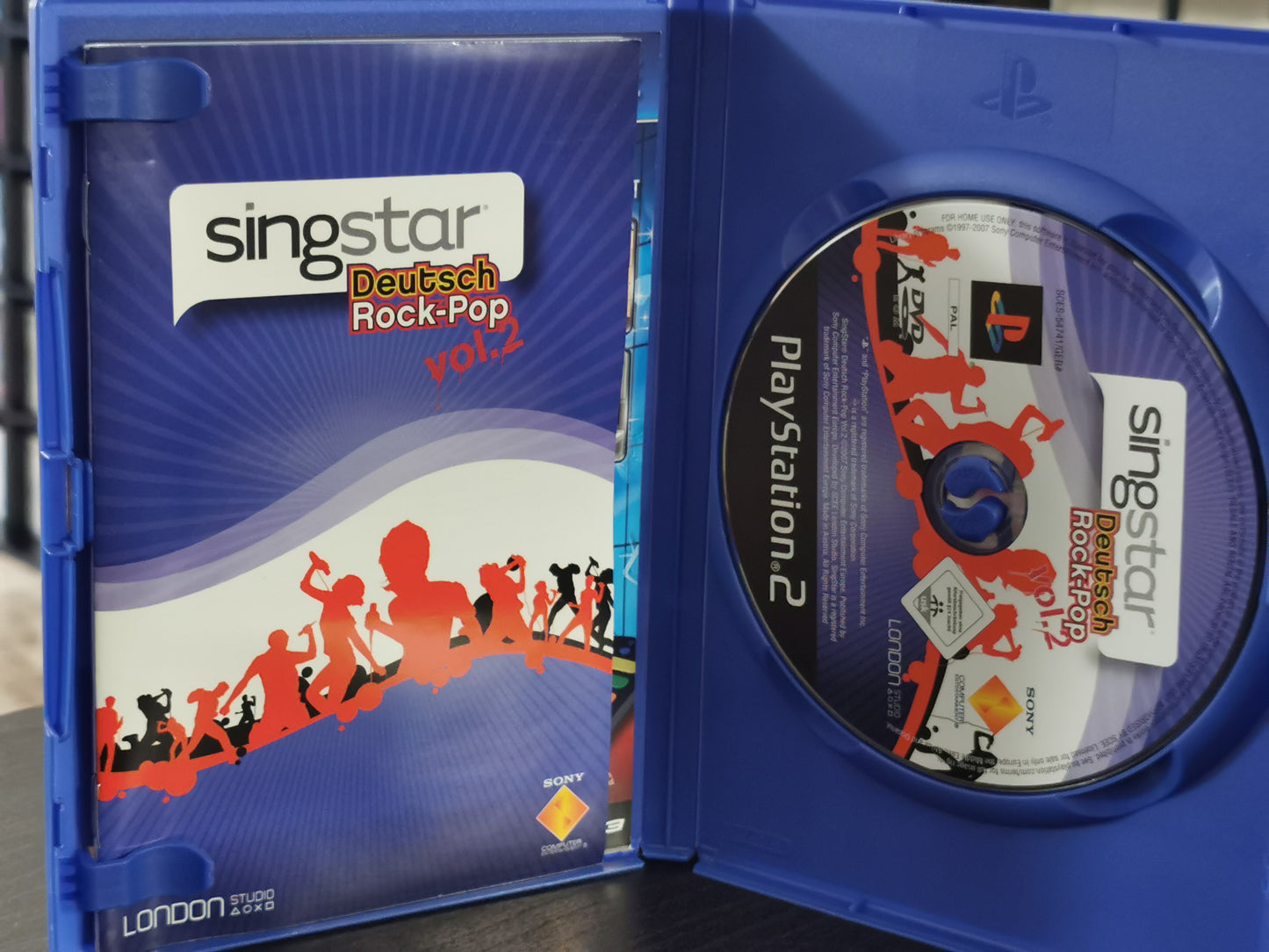 SingStar Deutsch Rock-Pop Vol. 2 (PS2)