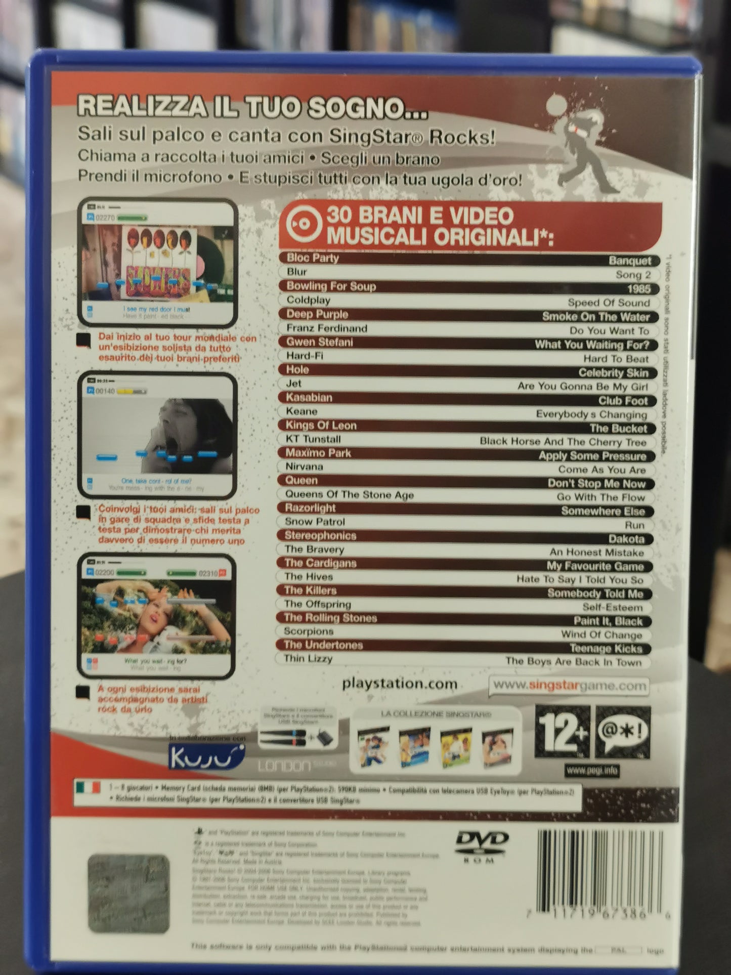 Singstar Rocks! (PS2)