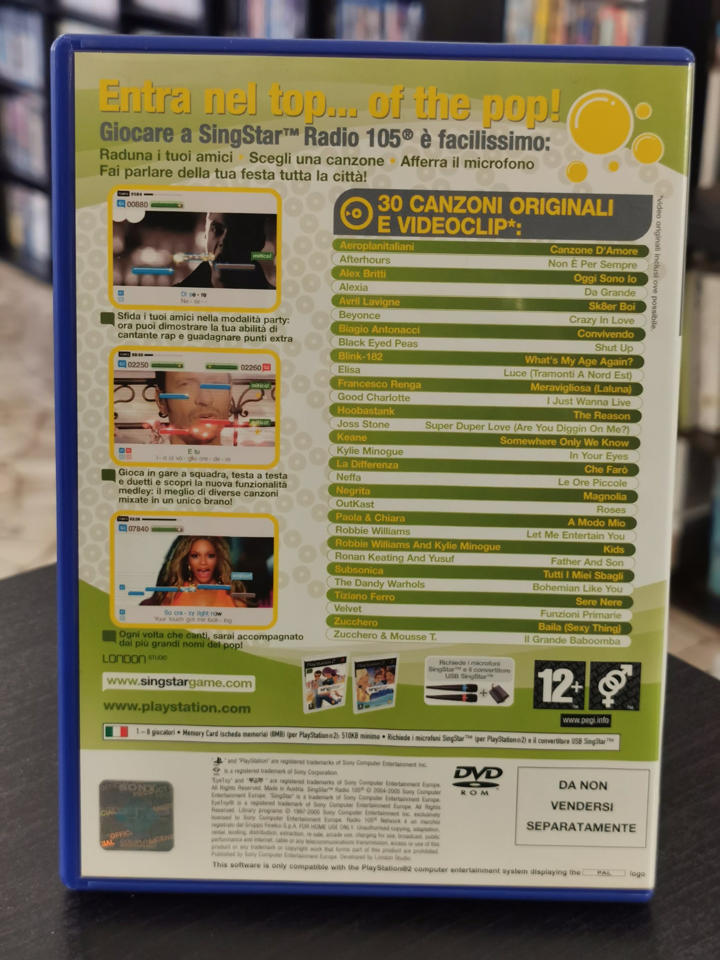 SingStar Radio 105 (PS2)