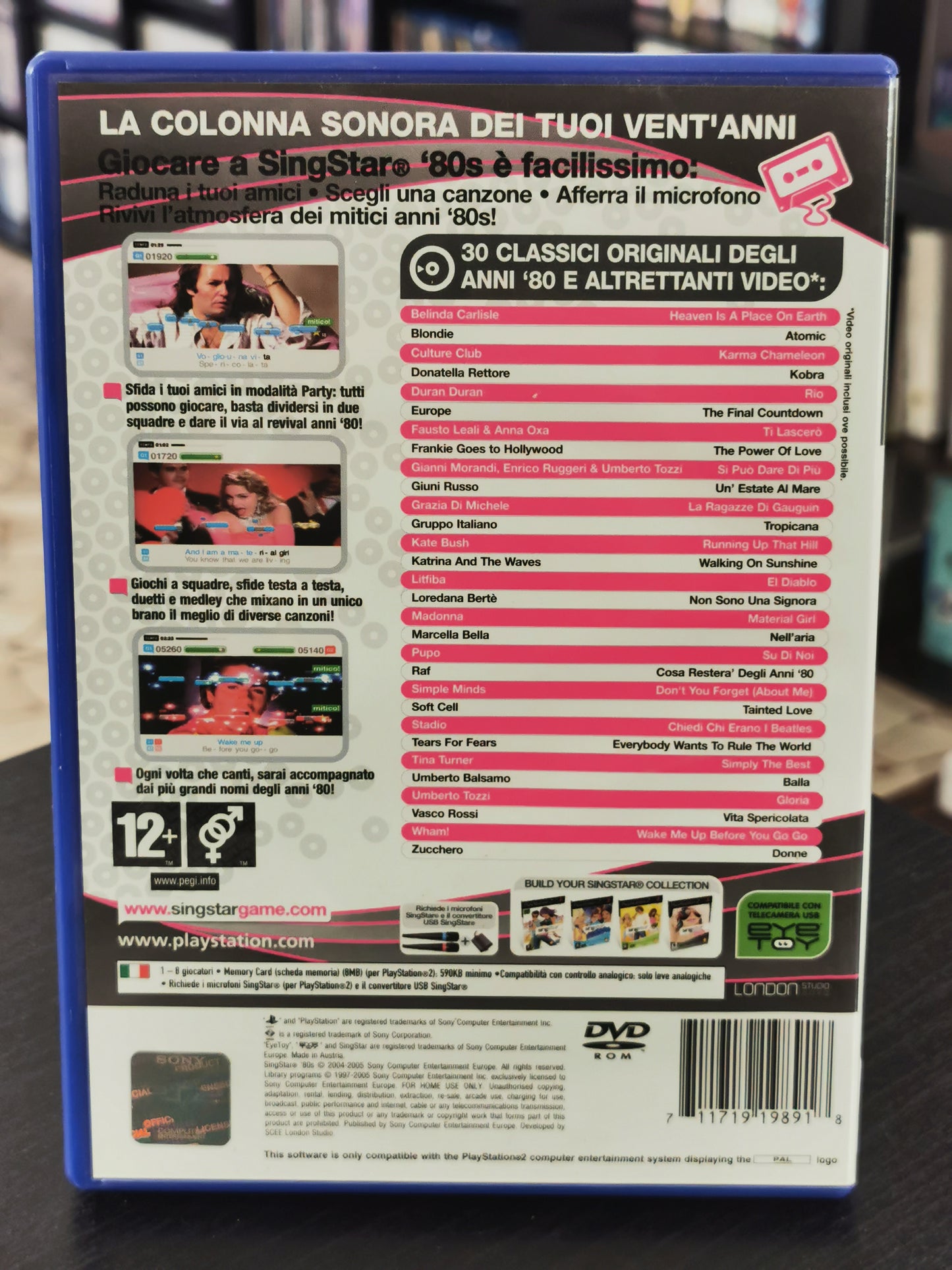 Singstar '80s (PS2)