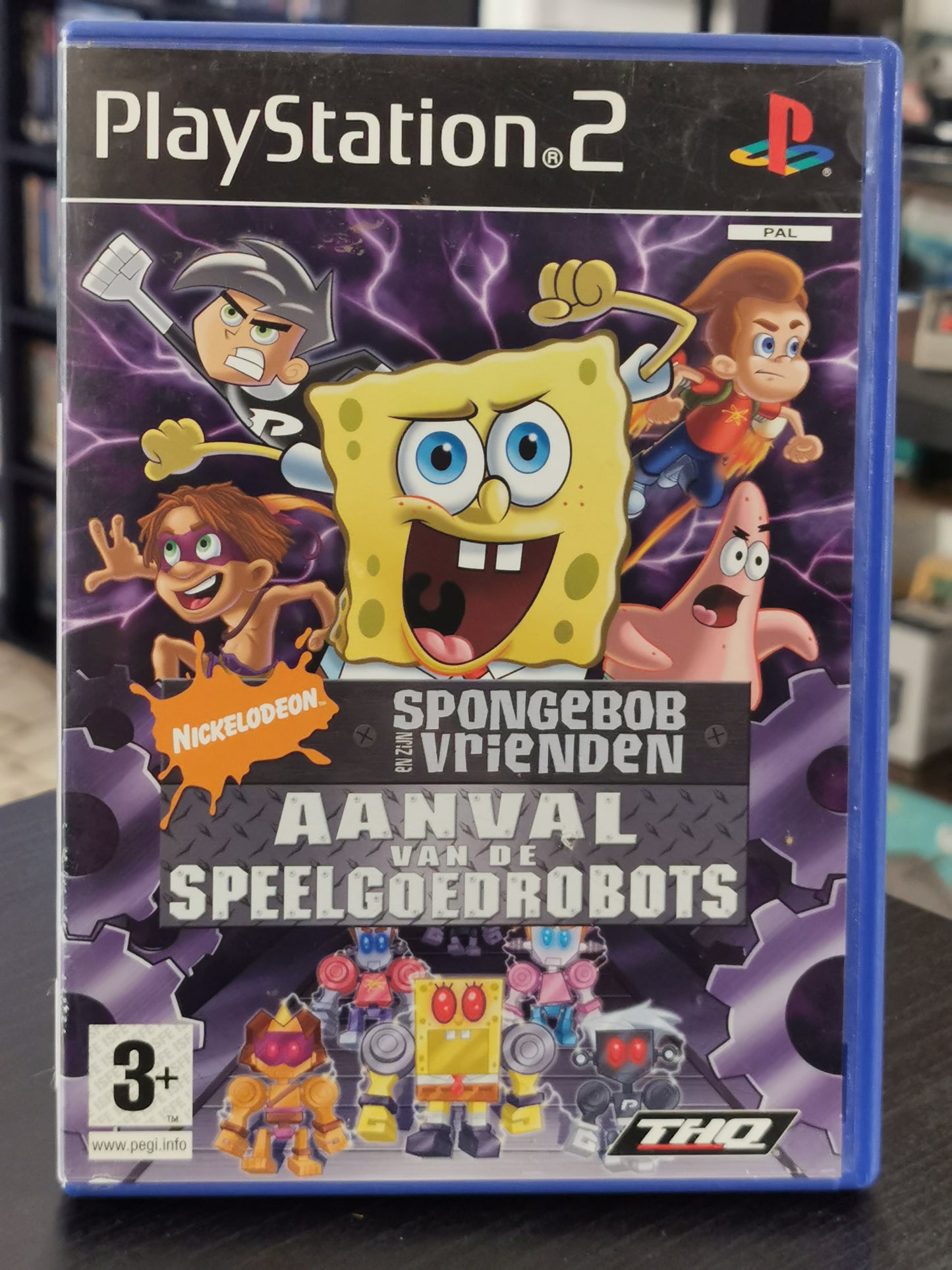 SpongeBob en zijn vrienden: Aanval Van De Speelgoedrobot (PS2)