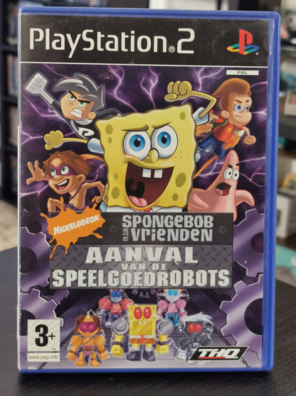 SpongeBob en zijn vrienden: Aanval Van De Speelgoedrobot (PS2)