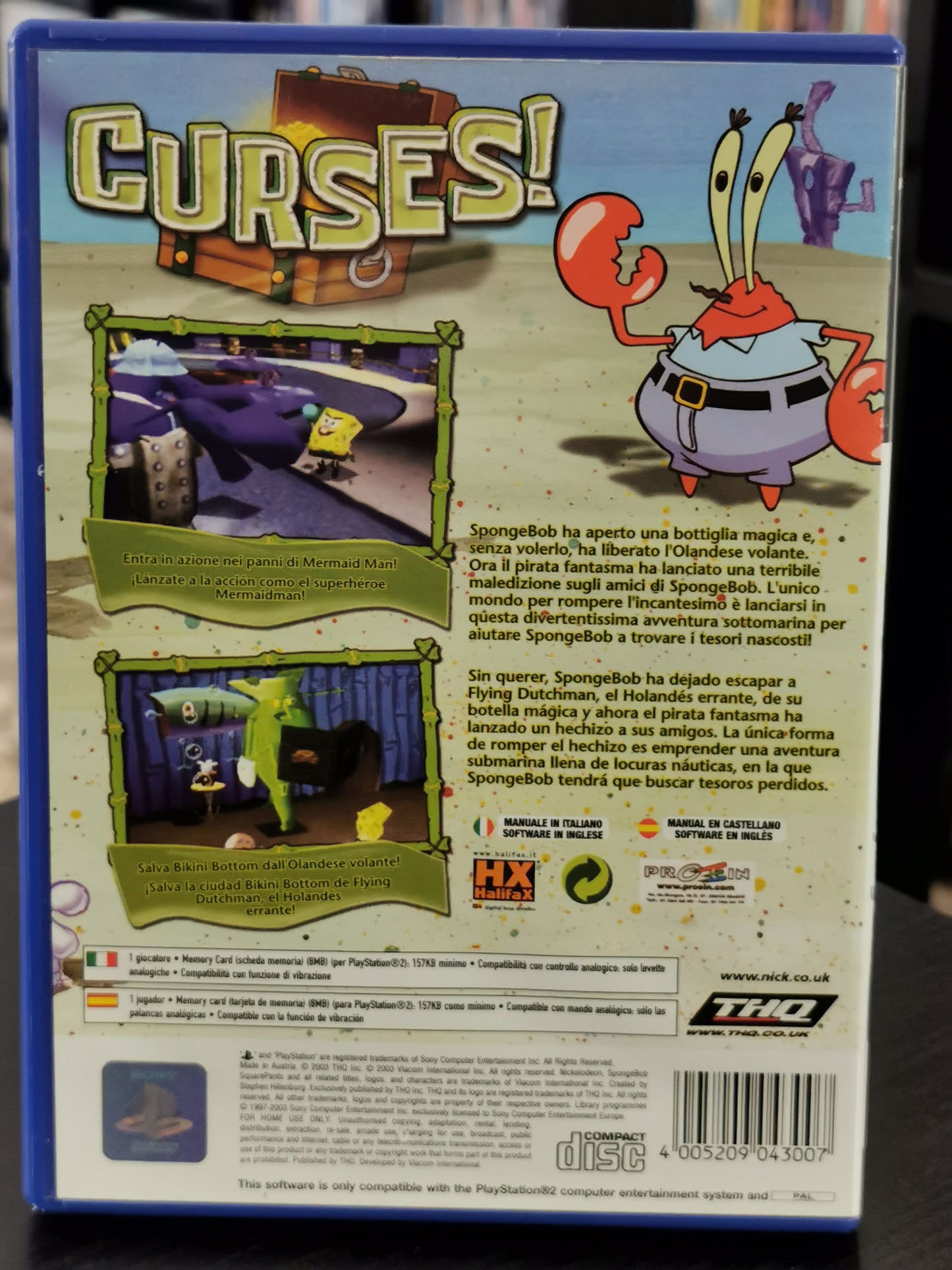 SpongeBob SquarePants: Revenge of the Flying Dutchman (PS2)