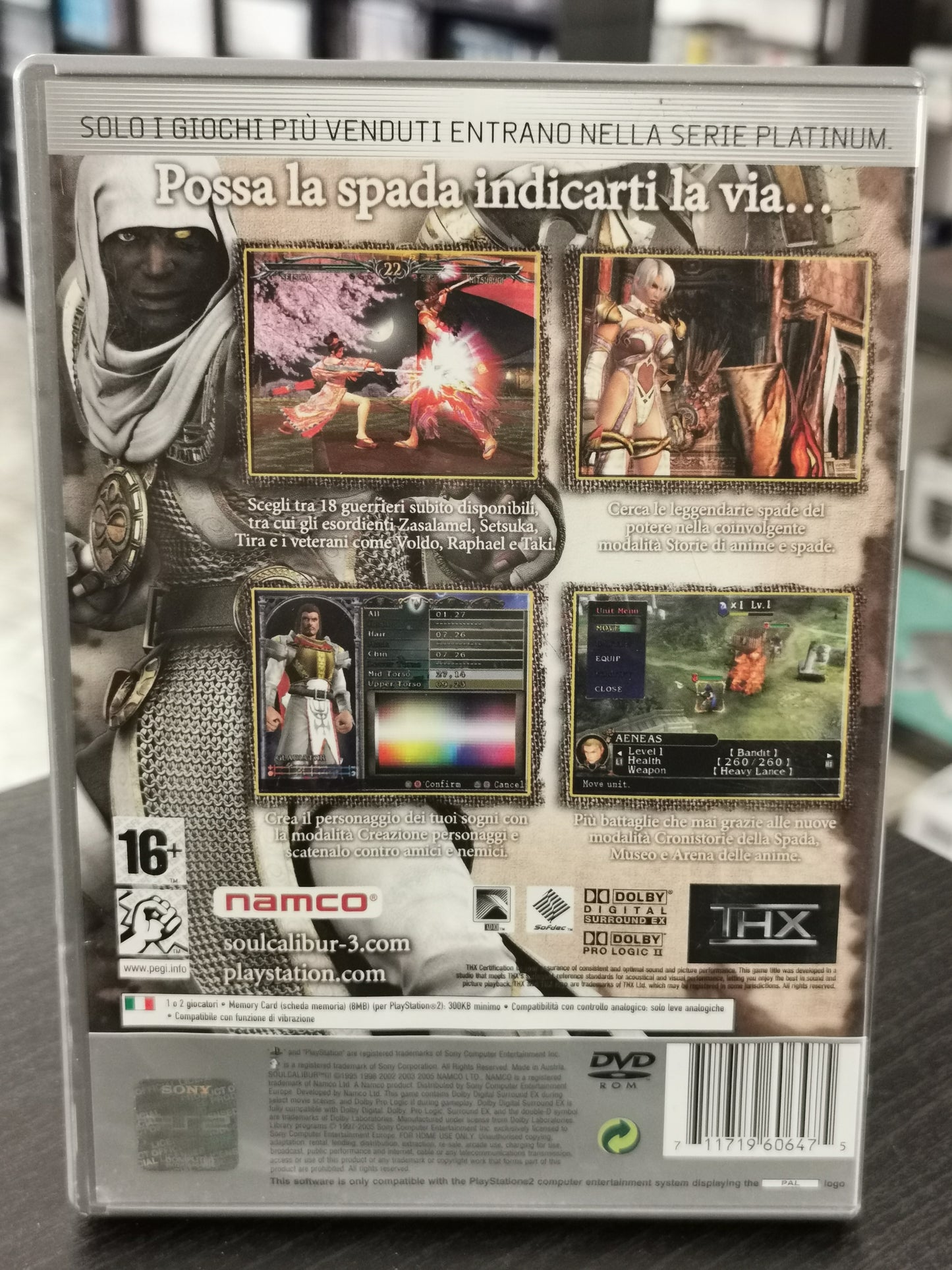 SoulCalibur III (PS2) - Platinum