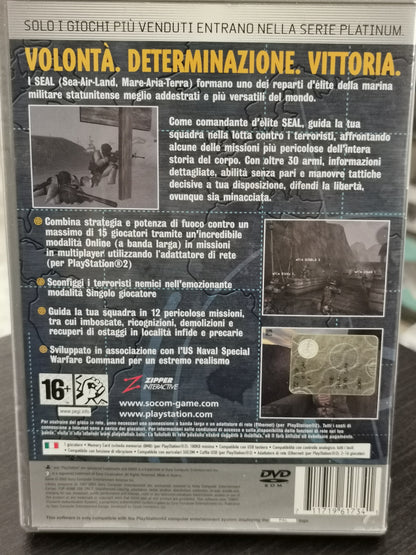 Socom: U.S. Navy Seals (PS2) - Platinum