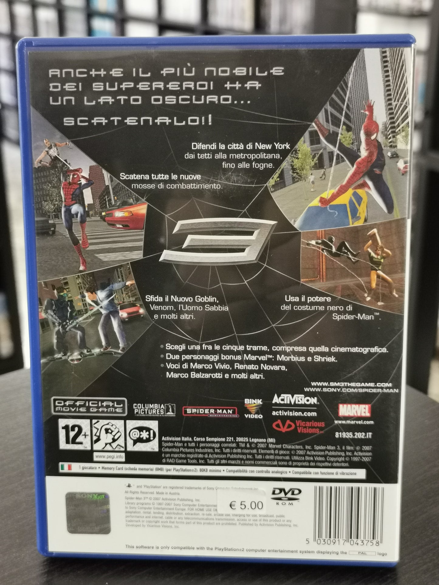 Spider-Man 3 (PS2)