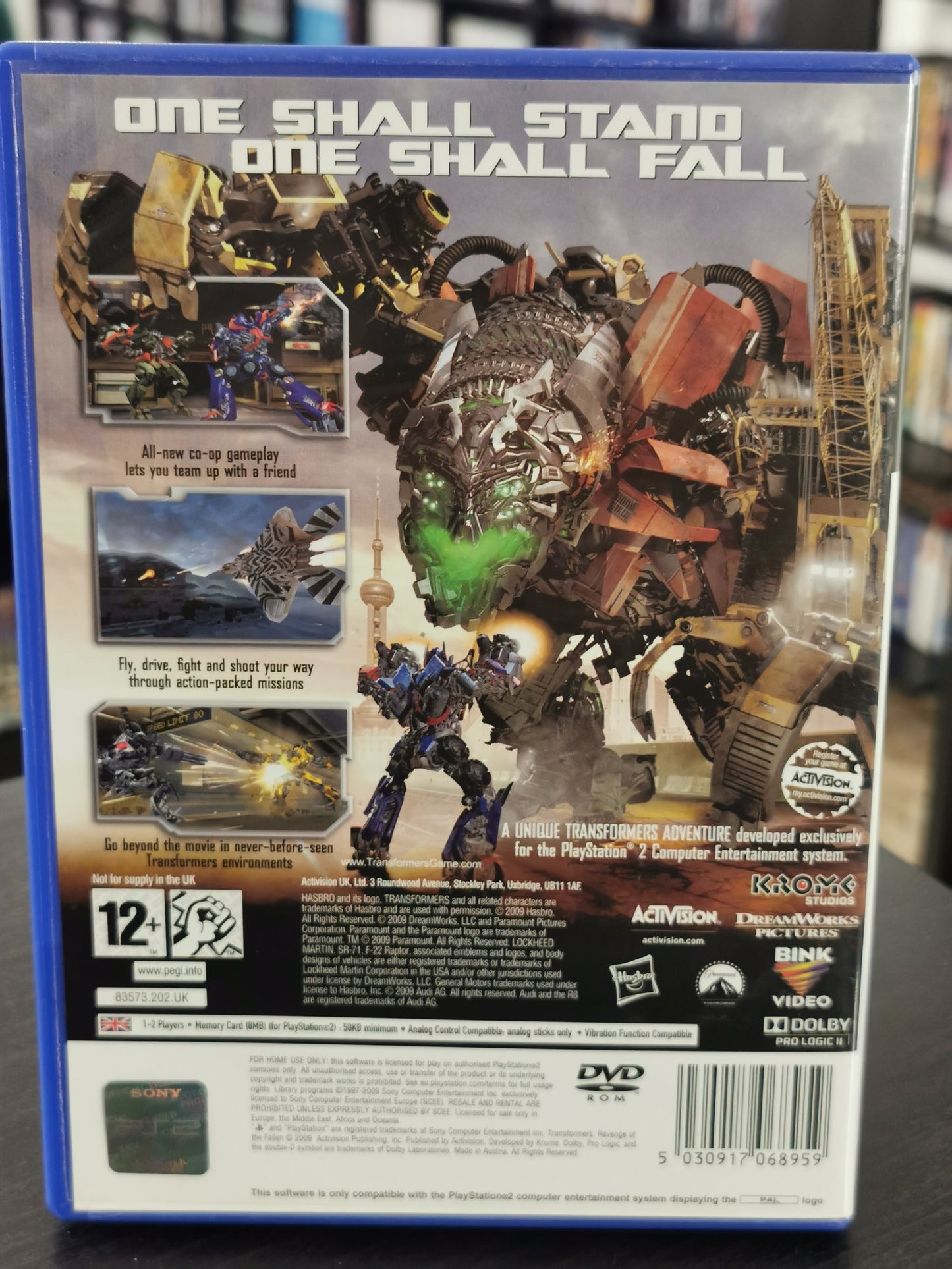 Transformers: Revenge of the Fallen (PS2)
