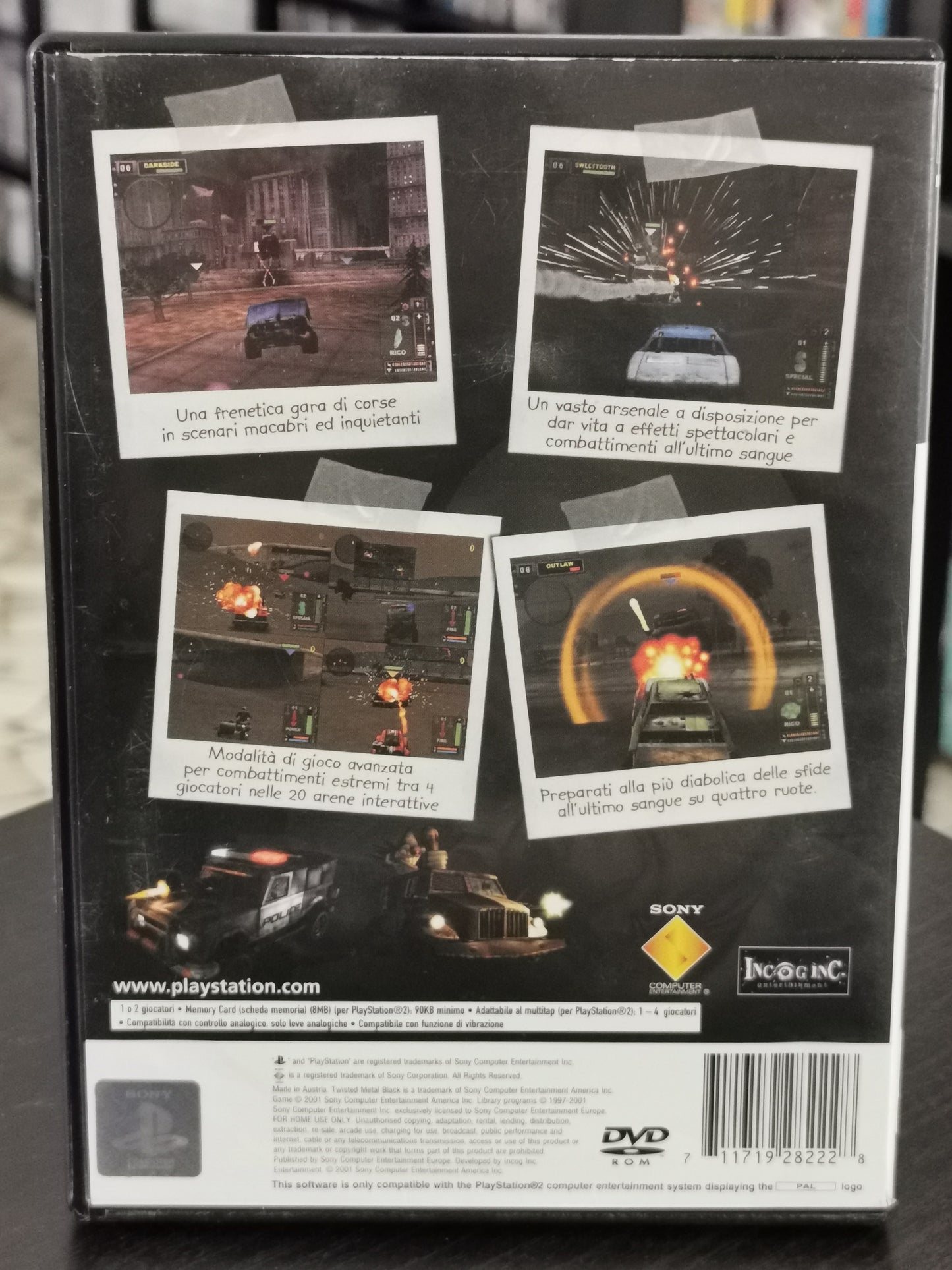 Twisted Metal Black (PS2)