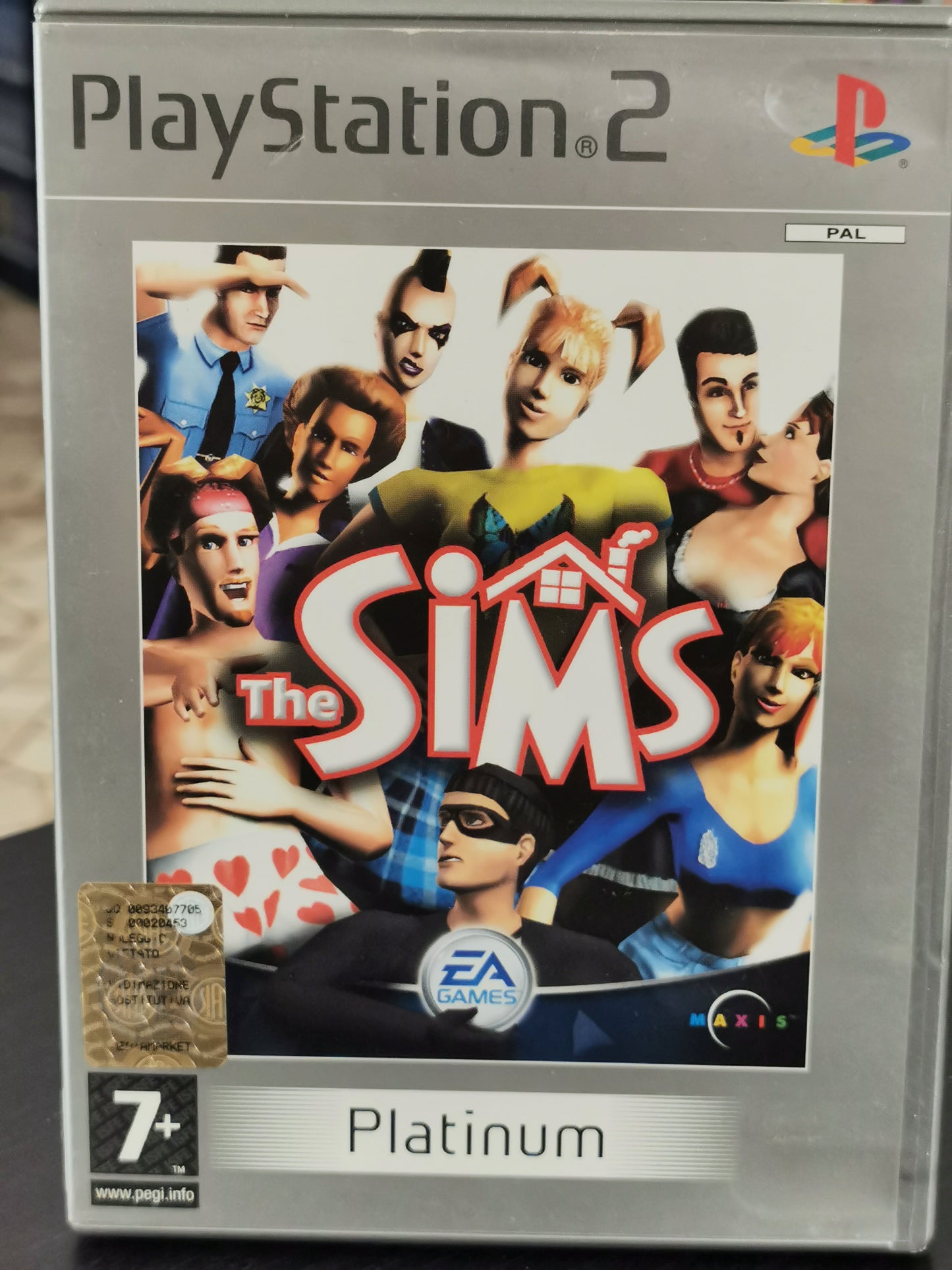 The Sims (PS2) - Platinum