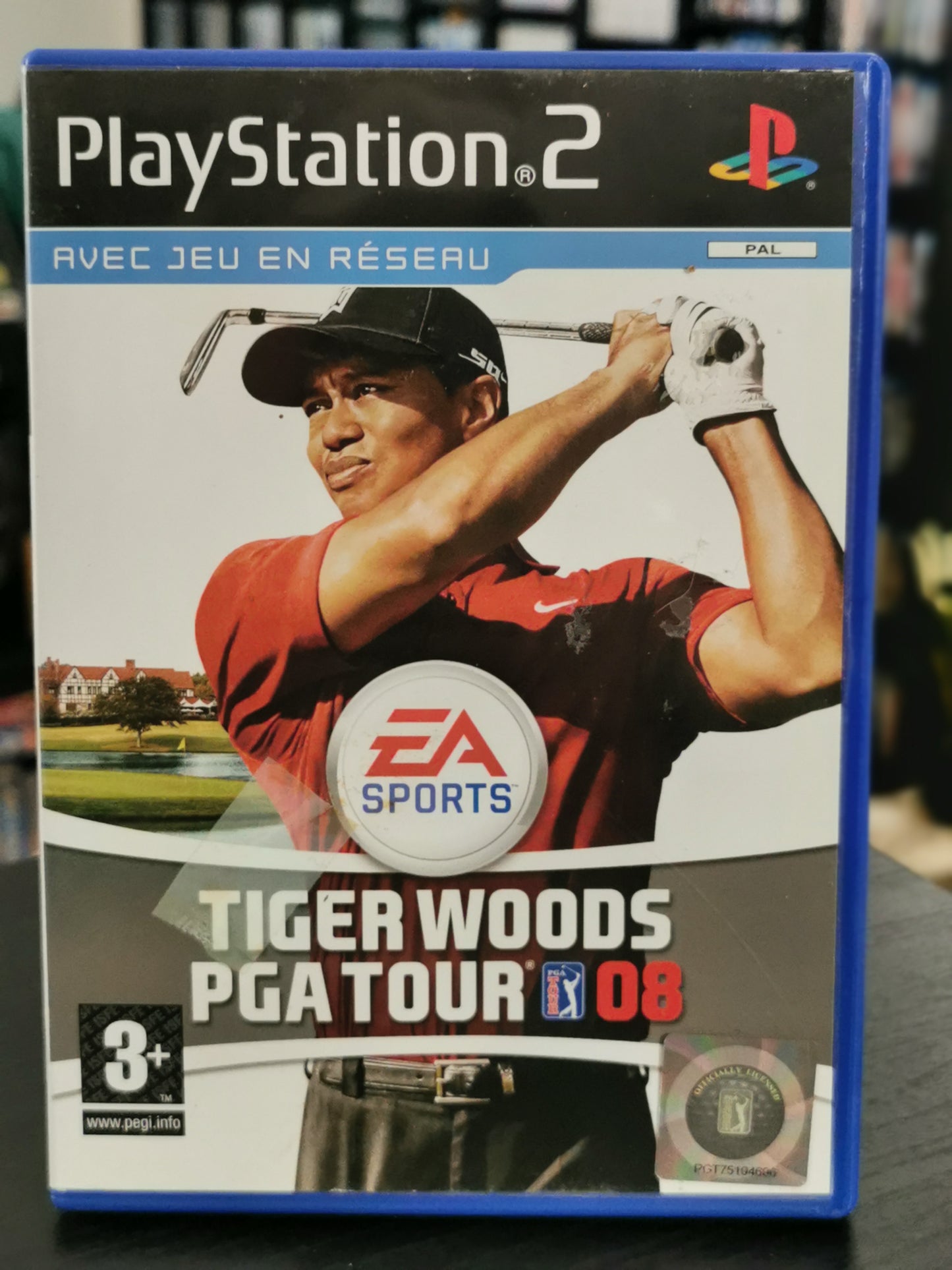 Tiger Woods PGA Tour 08 (PS2)