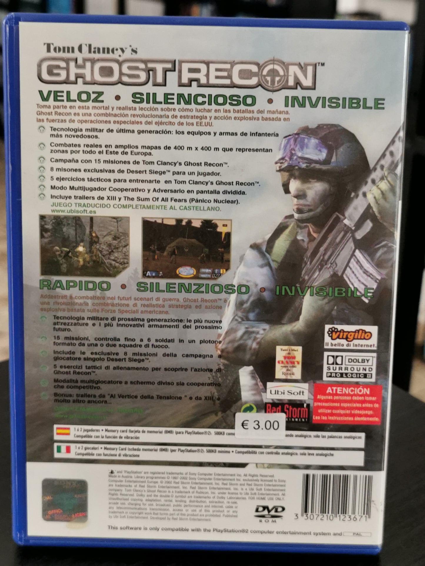 Tom Clancy's Ghost Recon (PS2)