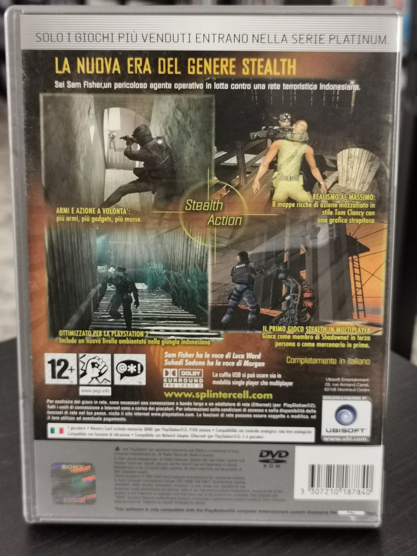 Splinter Cell Pandora Tomorrow (PS2) - Platinum