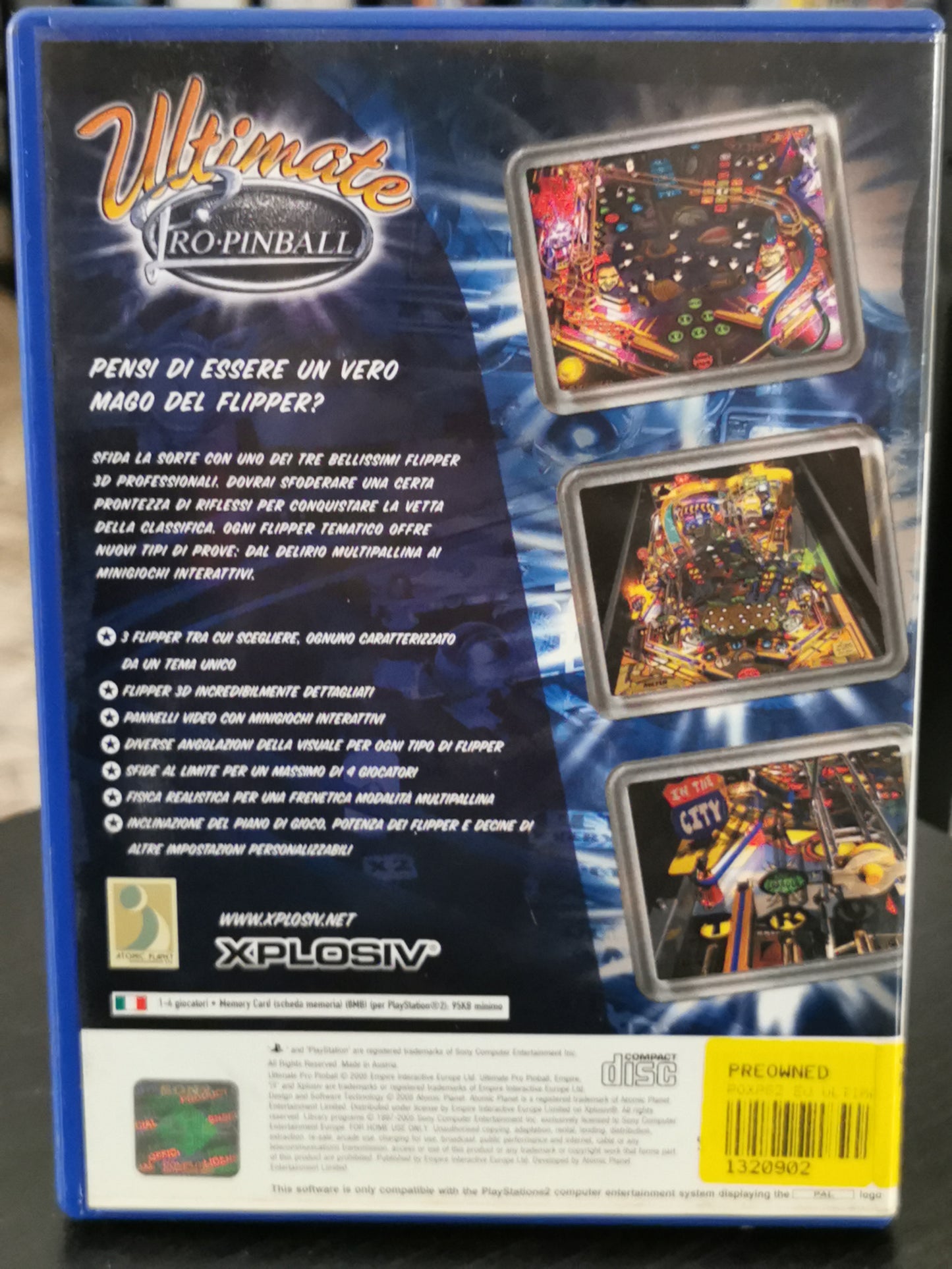 Ultimate Pro-Pinball (PS2)