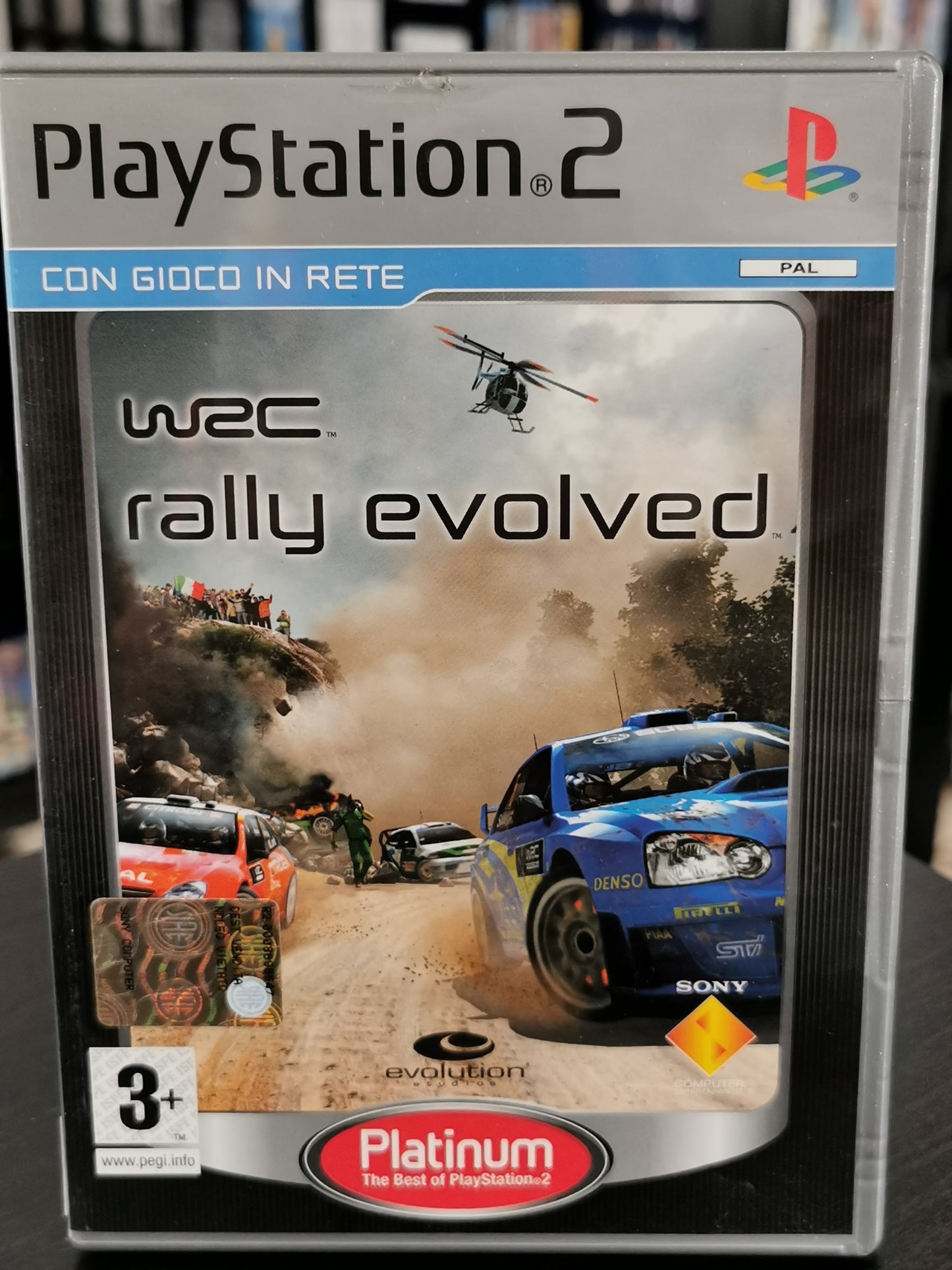 WRC: Rally Evolved (PS2) - Platinum