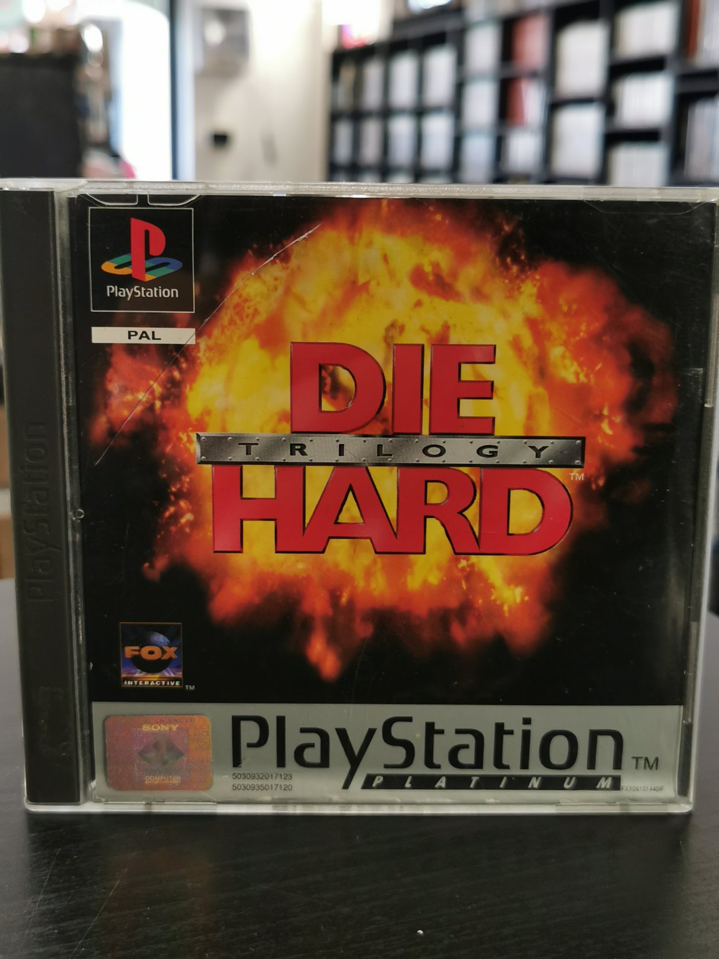 Die Hard Trilogy (PS1) - Platinum