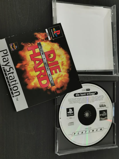 Die Hard Trilogy (PS1) - Platinum
