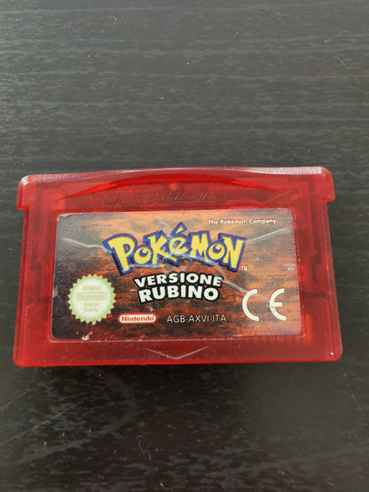 Pokemon Rubino (GBA) *Loose