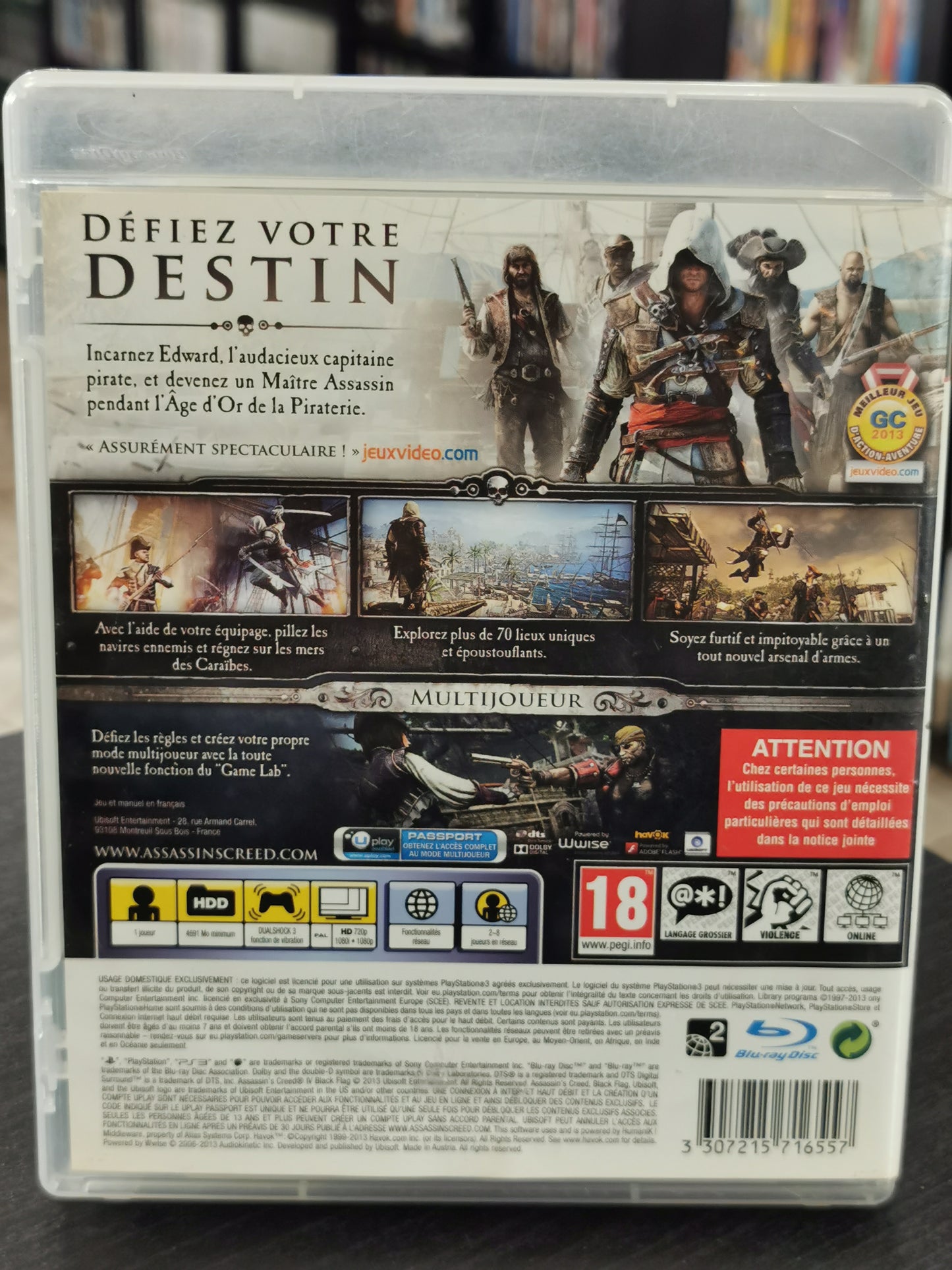 Assassin's Creed IV: Black Flag (PS3)