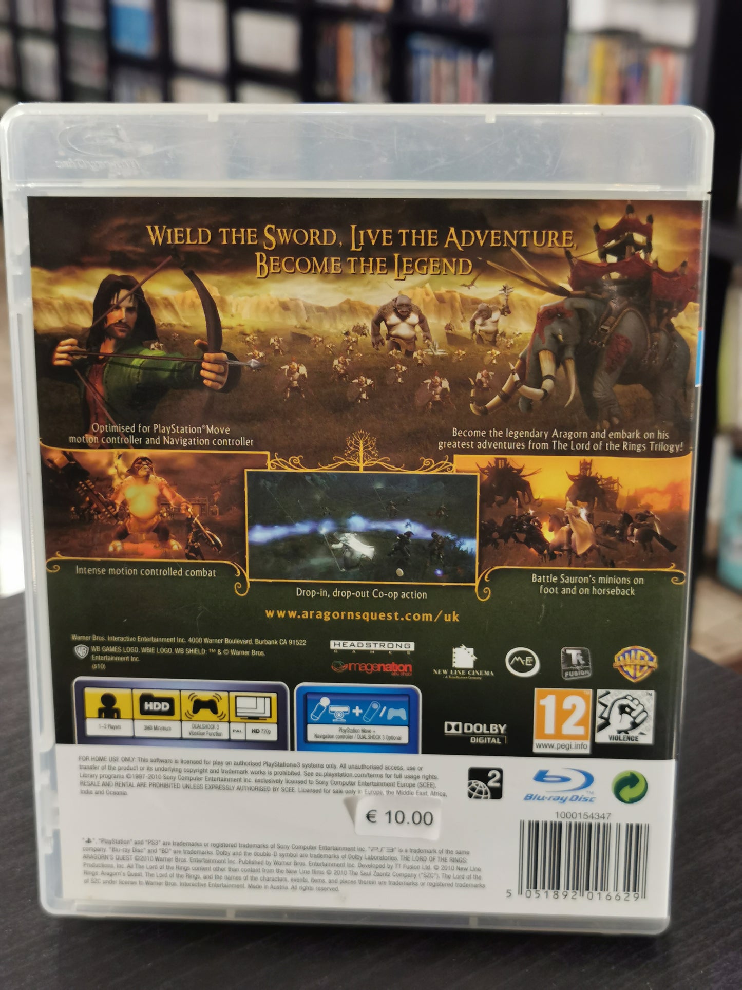 The Lord of the Rings: Aragorn's Quest (PS3)