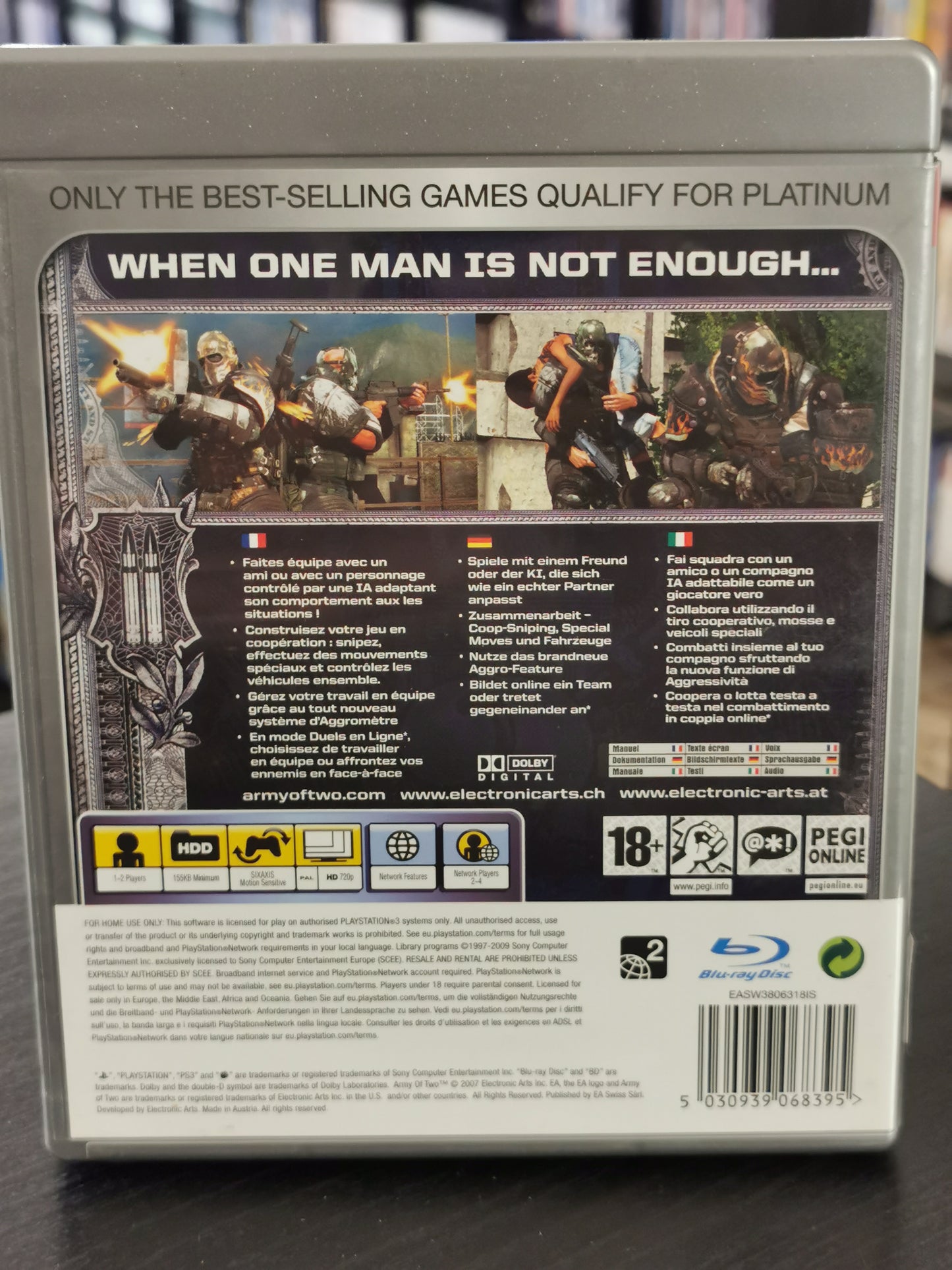 Army of Two (PS3) - Platinum