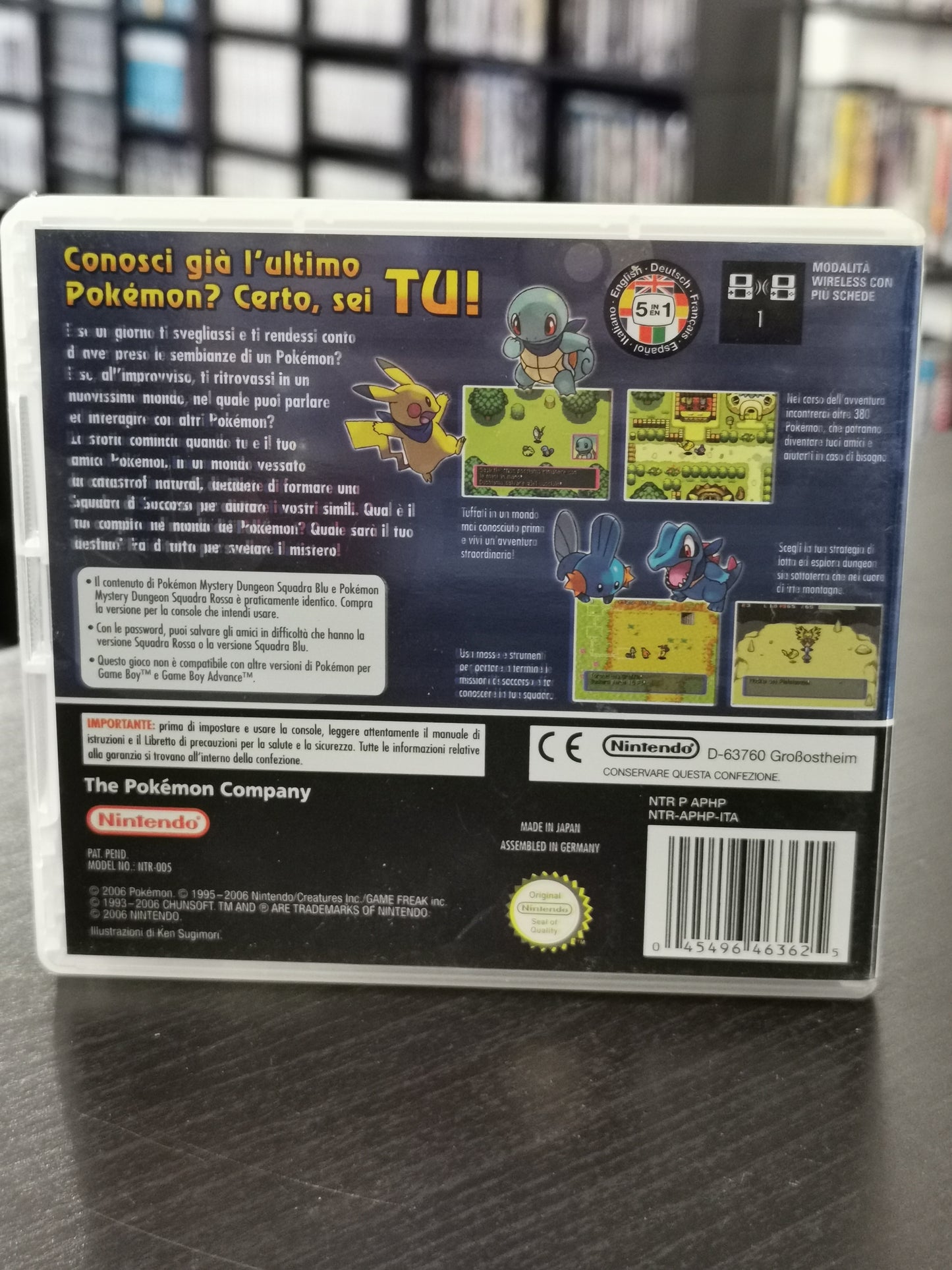 Pokemon Mystery Dungeon Squadra Blu (DS)