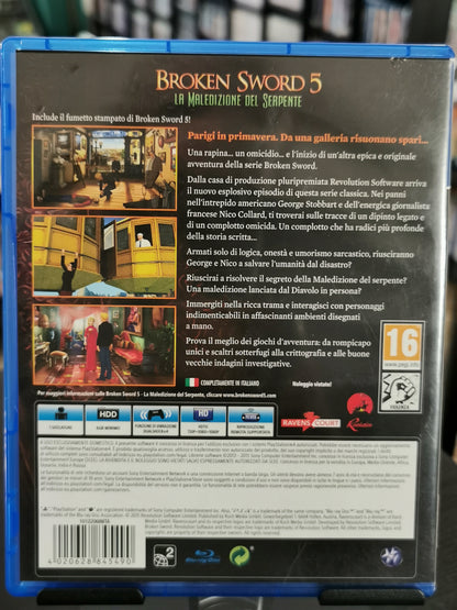 Broken Sword 5: La Maledizione del Serpente (PS4)