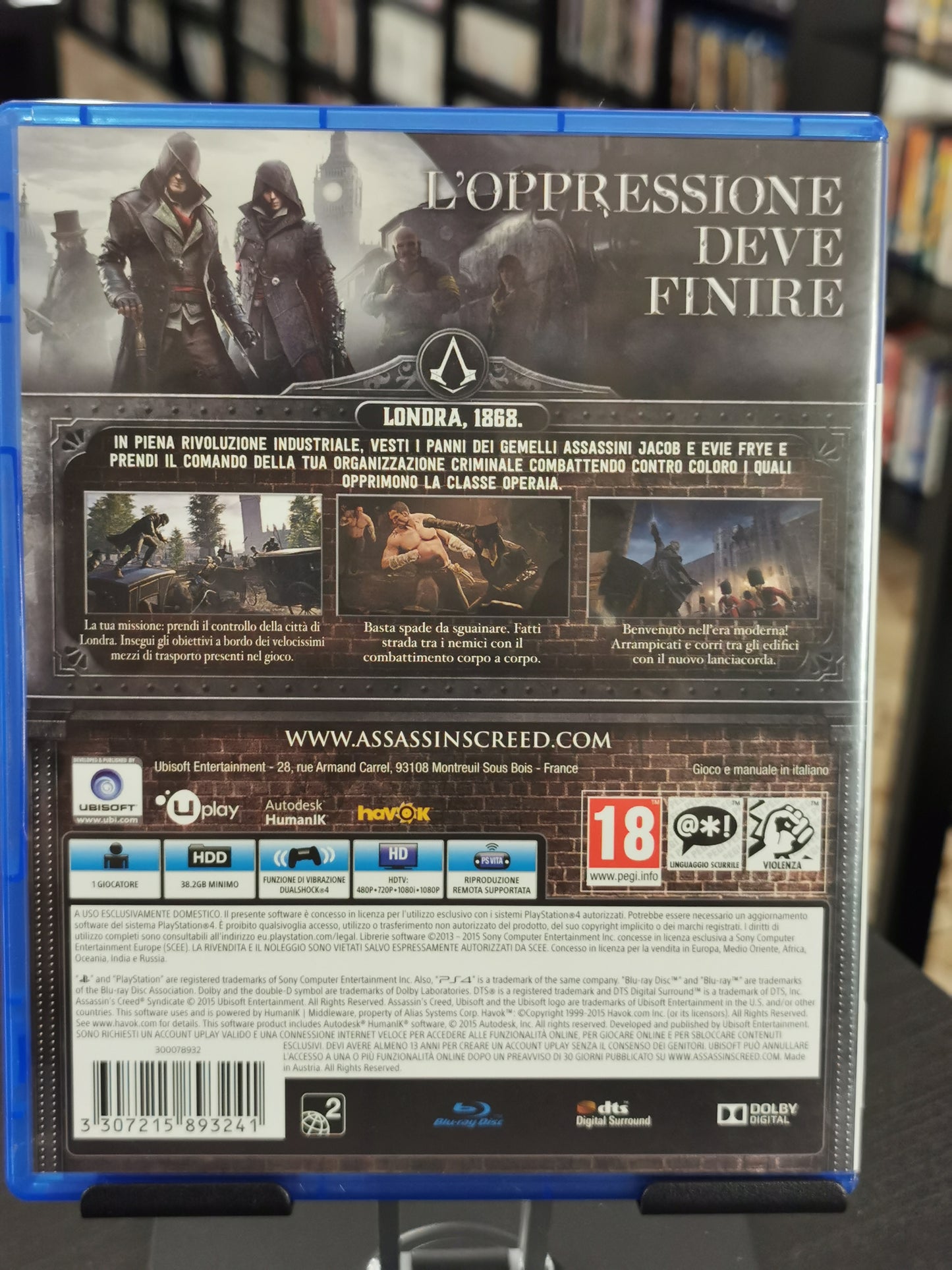 Assassin's Creed Syndicate (PS4)