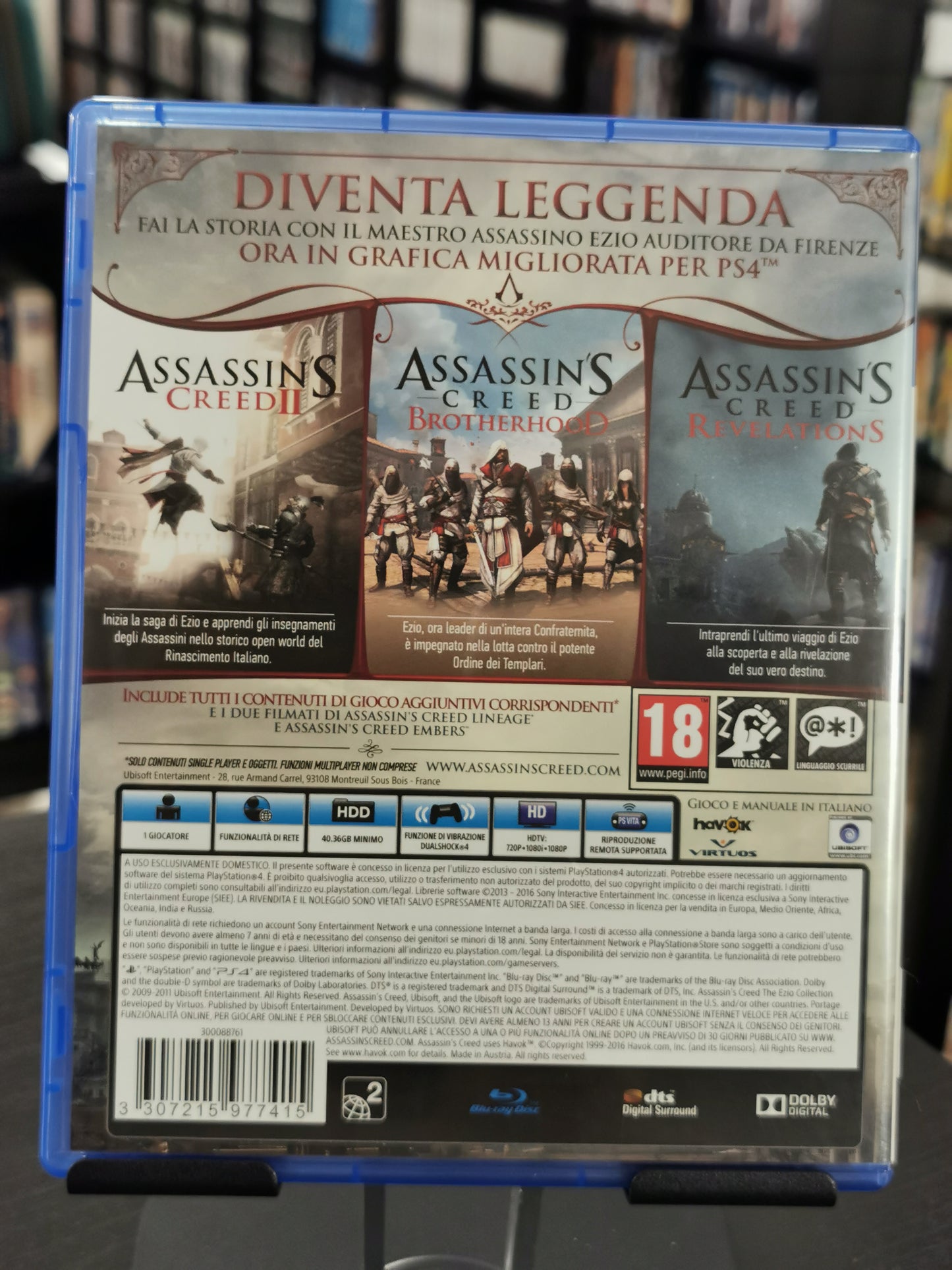 Assassin's Creed - The Ezio Collection (PS4)