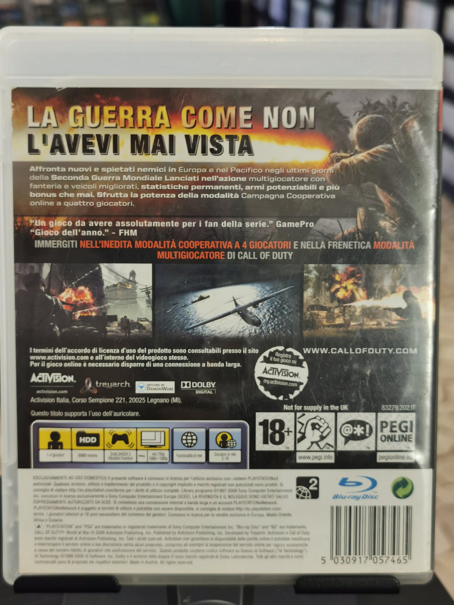 Call of Duty World At War (PS3)