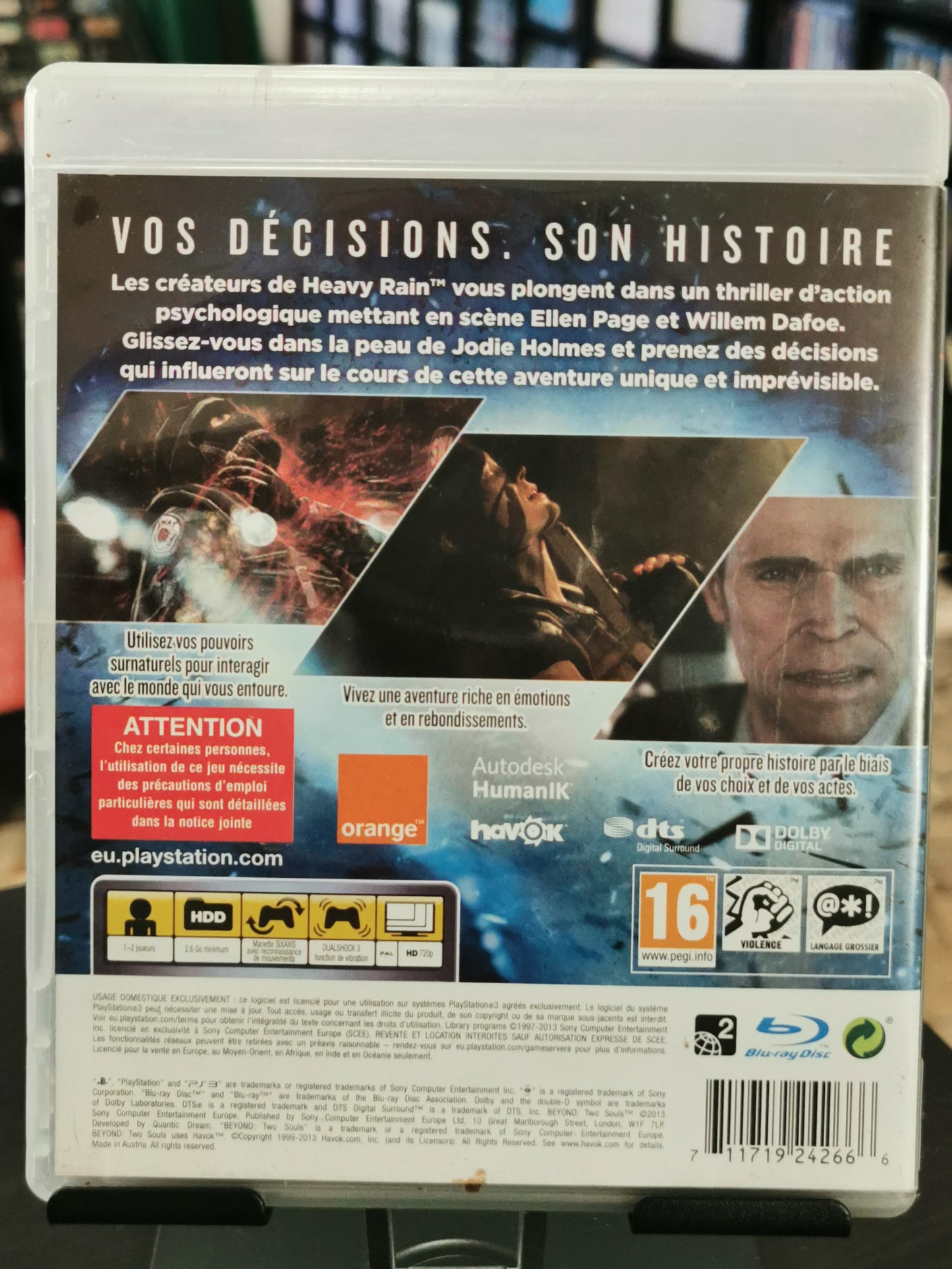 Beyond: Two Souls (PS3)