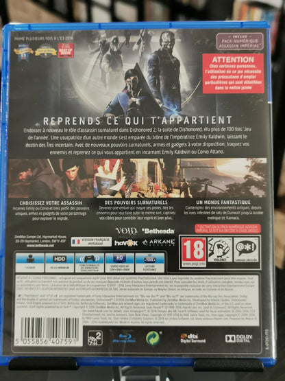 Dishonored 2 (PS4) - FRA/ING/TED