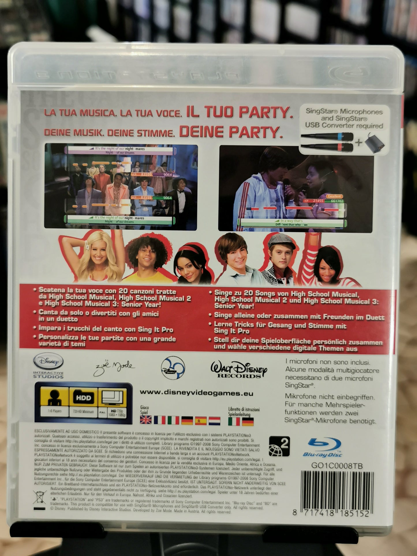 Disney Sing It! High School Musical 3 Senior Year (PS3)