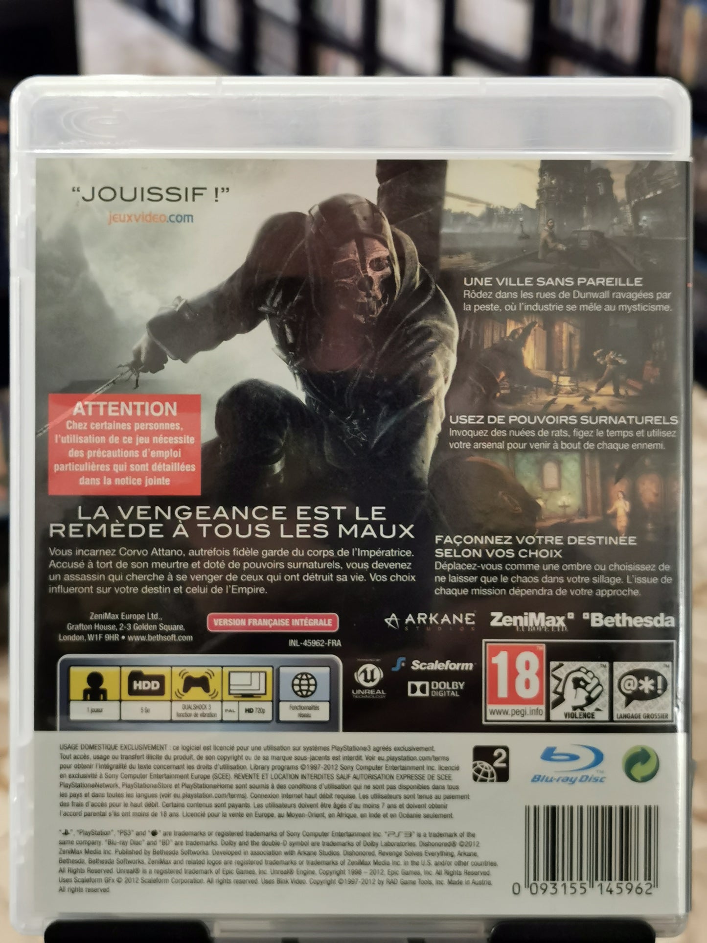 Dishonored (PS3)