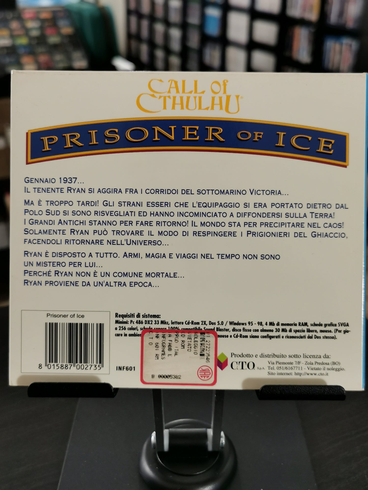 Call Of Chtulhu: Prisoner of Ice - Collezione Cd-Rom by C.T.O. (PC)