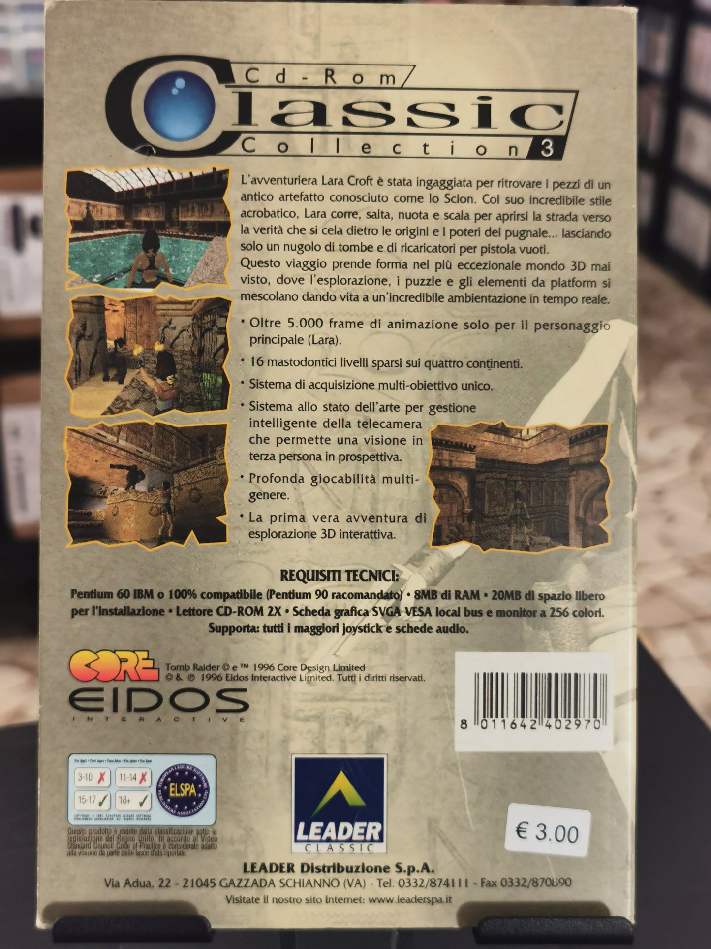 Tomb Raider - Cd-Rom Classic Collection (PC)