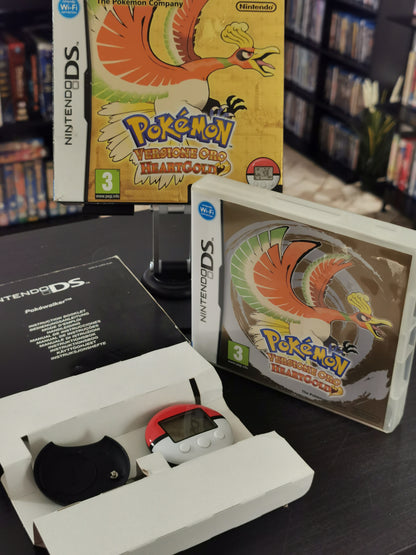 Pokémon Versione Oro HeartGold + Pokéwalker (Nintendo DS) – Edizione Italiana Completa