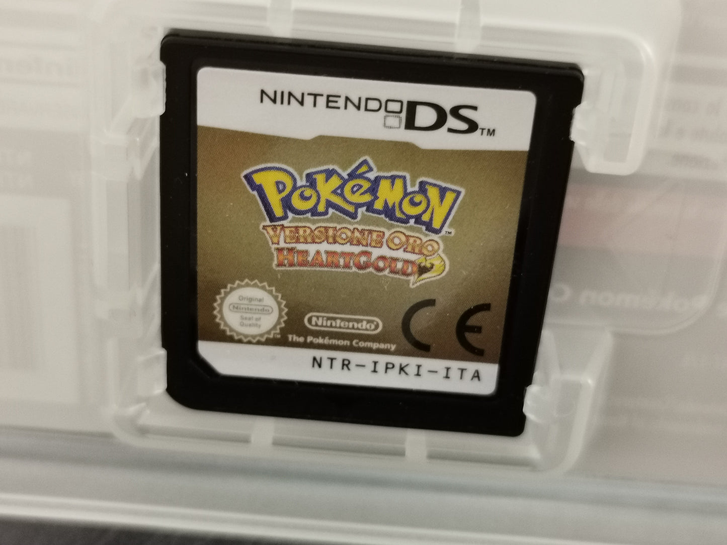 Pokémon Versione Oro HeartGold + Pokéwalker (Nintendo DS) – Edizione Italiana Completa