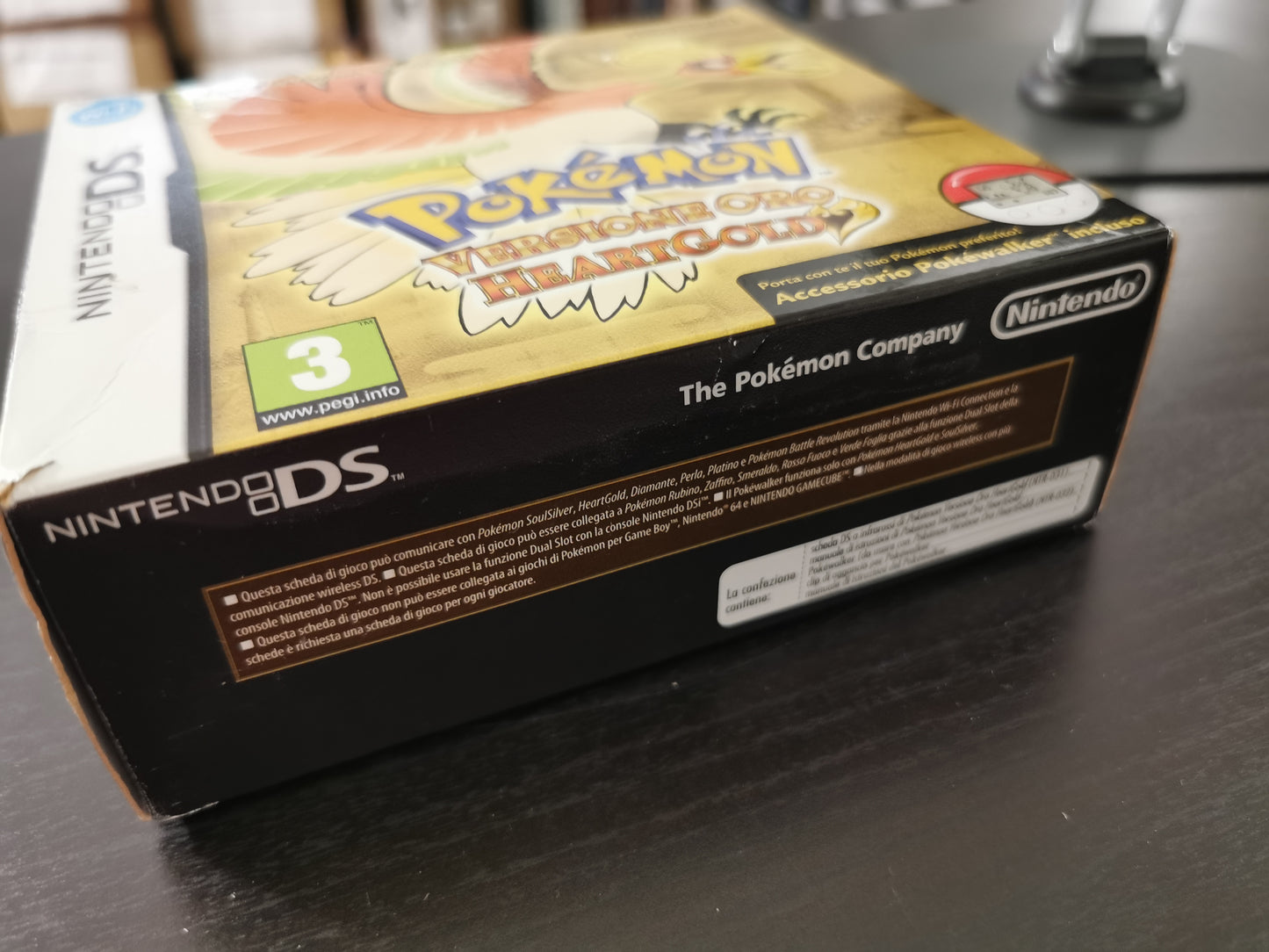 Pokémon Versione Oro HeartGold + Pokéwalker (Nintendo DS) – Edizione Italiana Completa