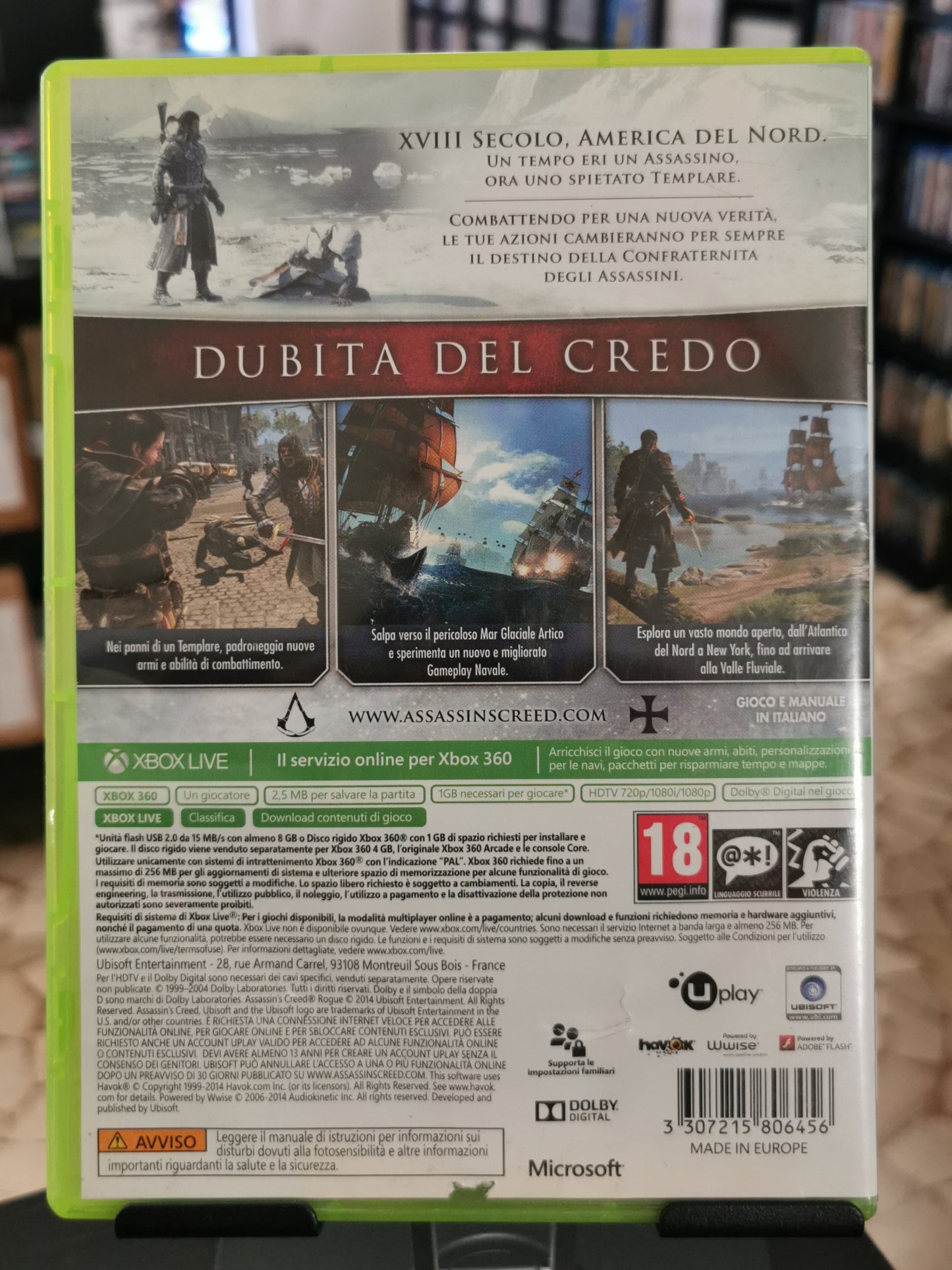 Assassin's Creed Rogue (Xbox 360)