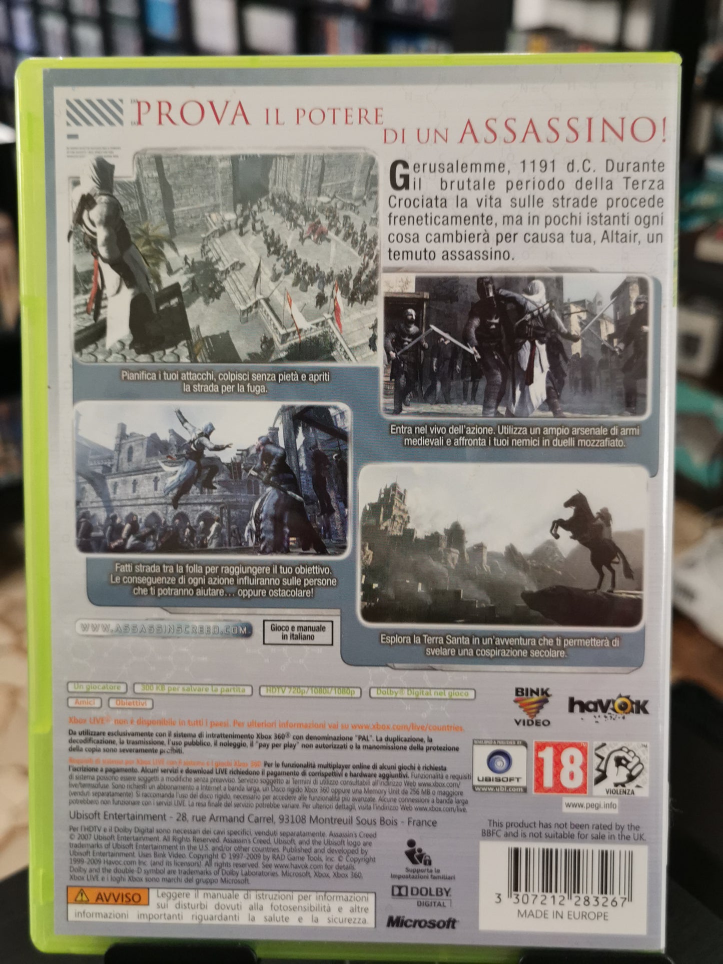 Assassin's Creed (Xbox 360) - Classics