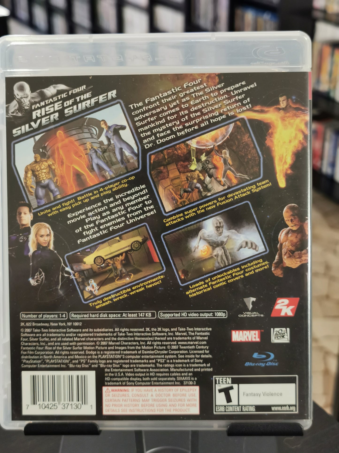 Fantastic Four: Rise of the Silver Surfer (PS3)