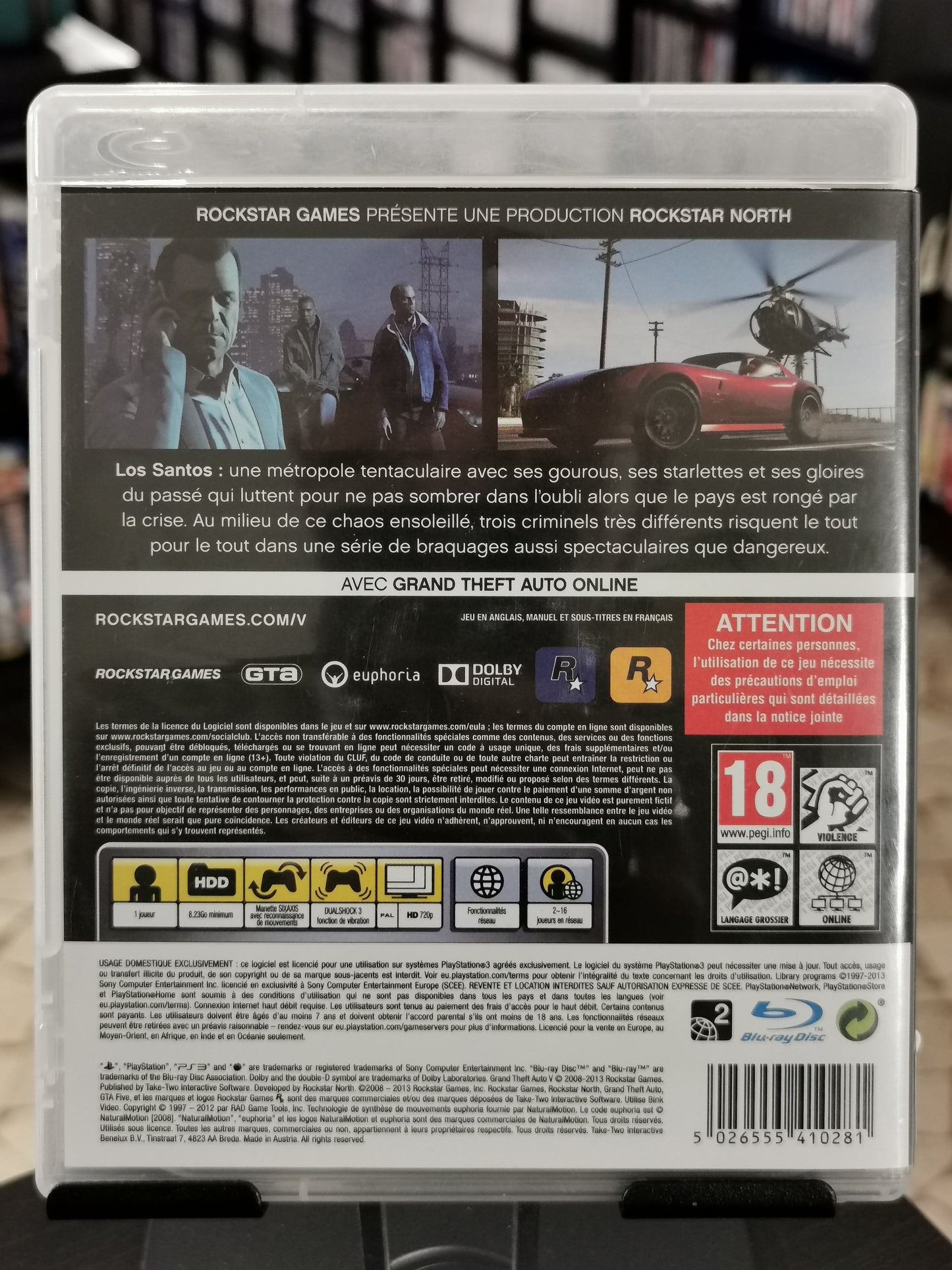 Grand Theft Auto V (PS3)