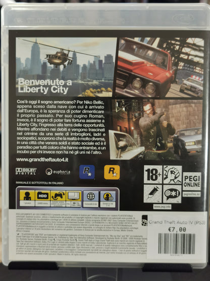 Grand Theft Auto IV (PS3)