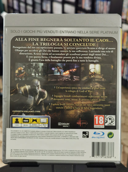 God Of War III  (PS3) - Platinum