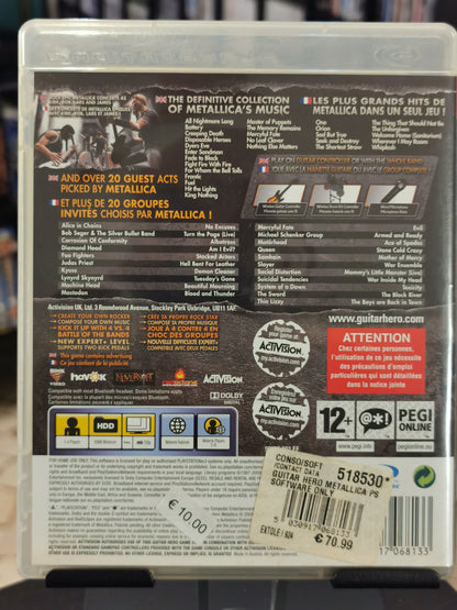 Guitar Hero: Metallica (PS3)