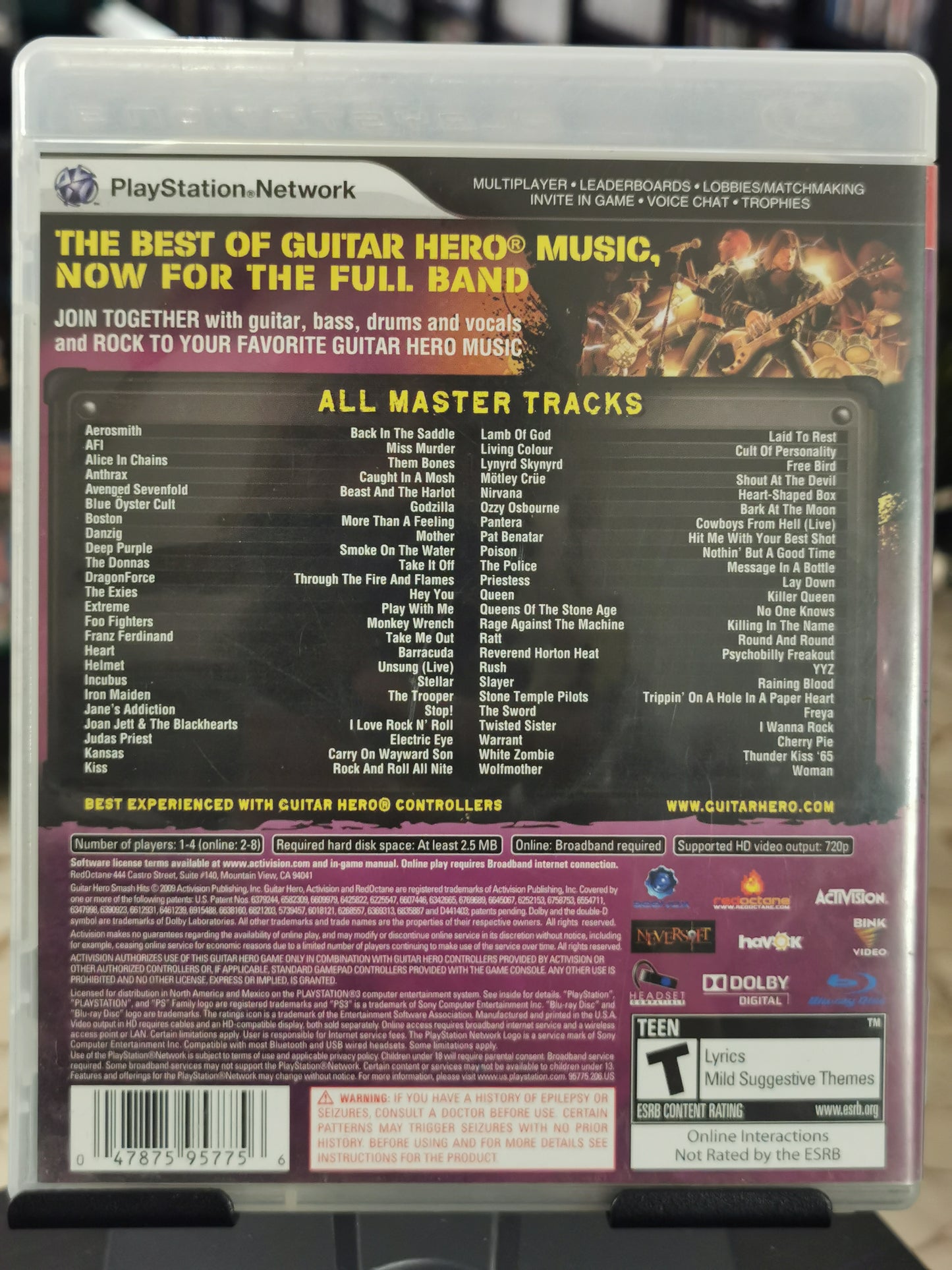 Guitar Hero: Smash Hits (PS3)